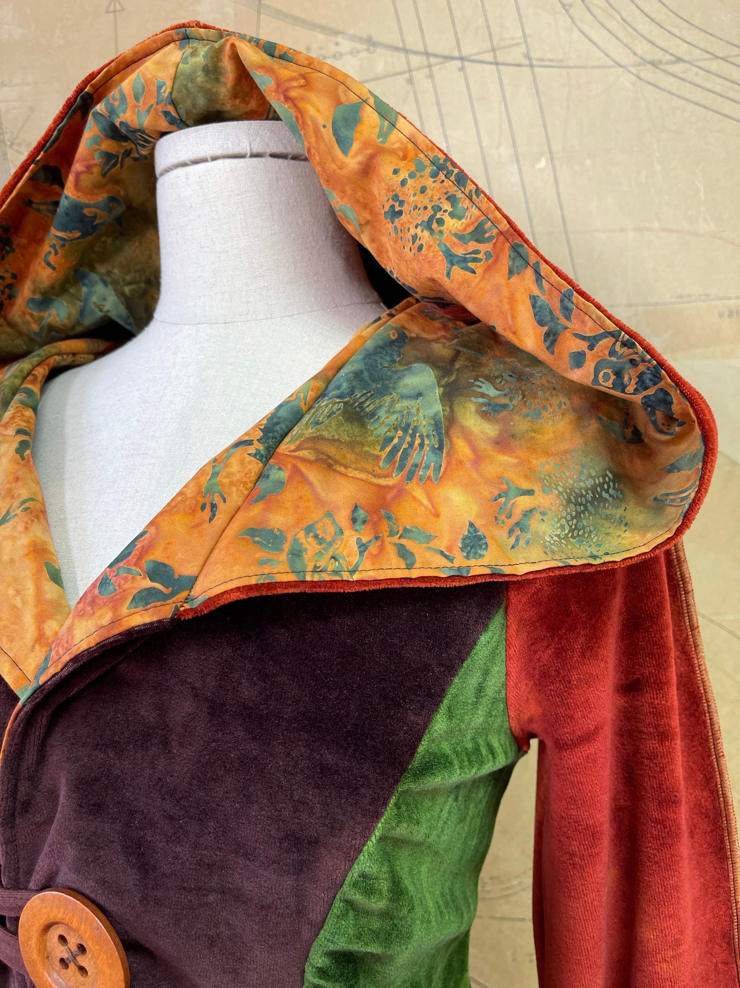 Large Leafae Pixie Coat