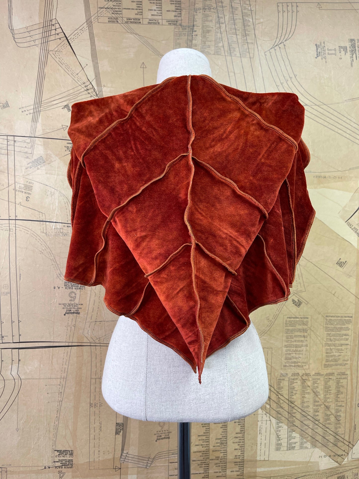 Desert Spire Leafae Poncho