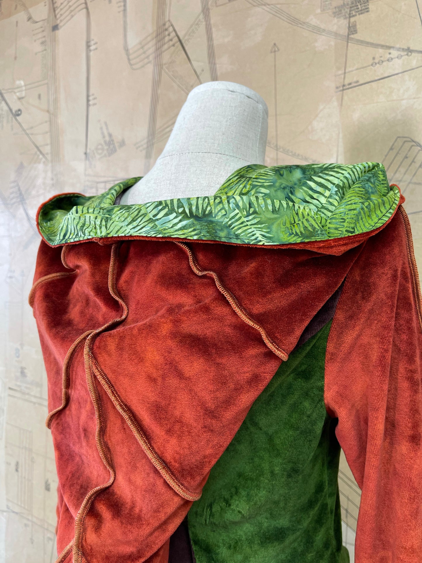 Medium Leafae Pixie Coat