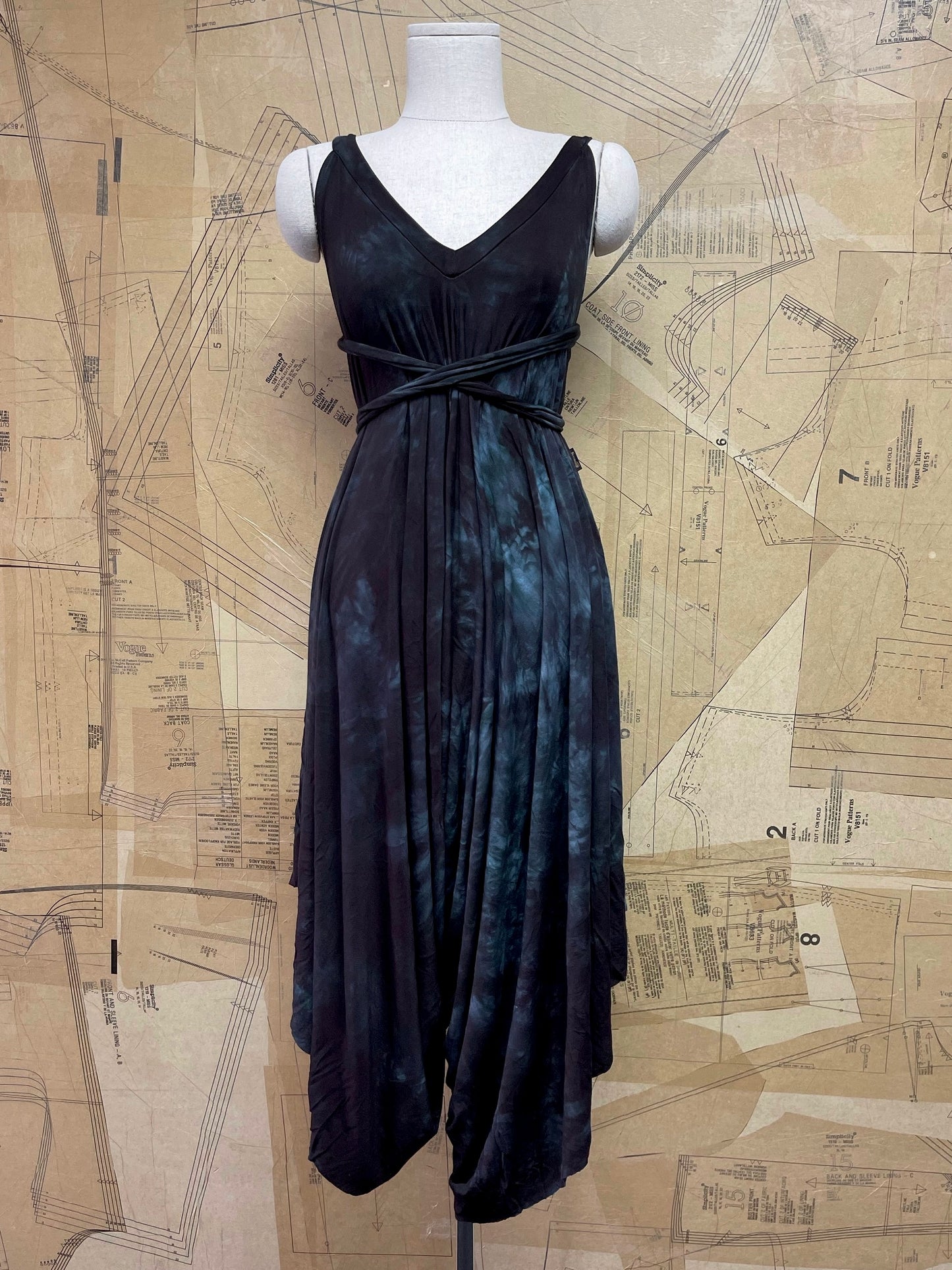 Moonshadow Fantail Jumpsuit/Dress