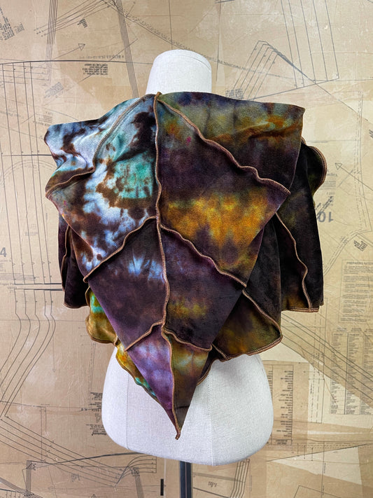 Forest Undergrowth Leafae Poncho