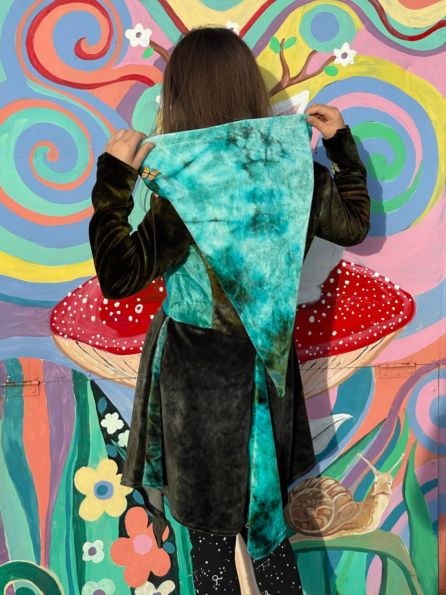 Itsy Pixie Velour Coat 6-10y