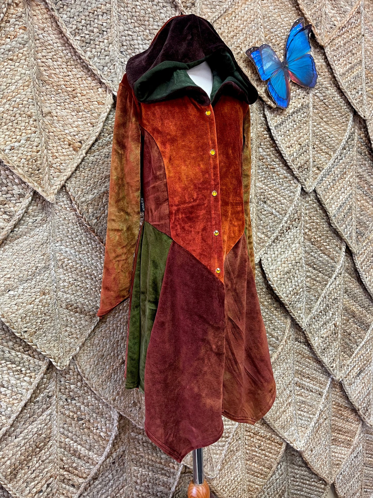 Itsy Pixie Velour Coat 8-10y