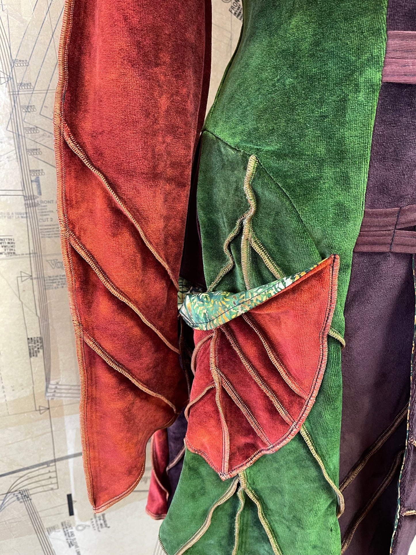 Large Leafae Pixie Coat