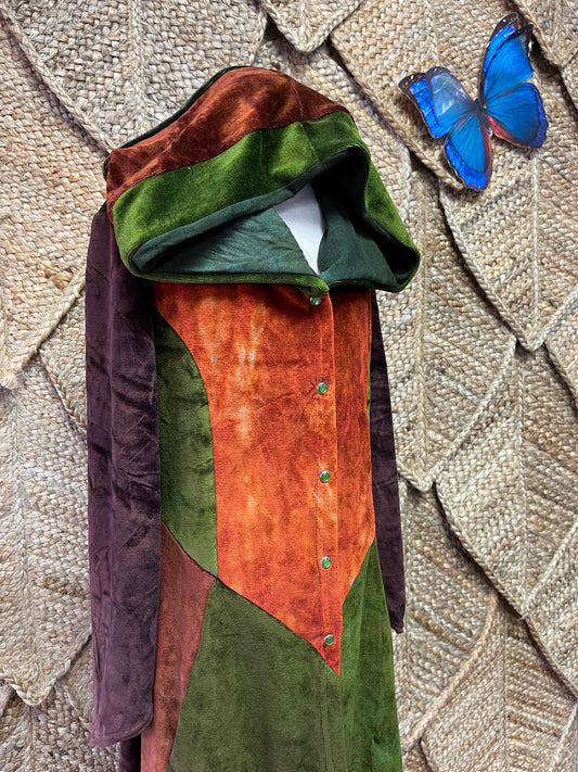 Itsy Pixie Velour Coat 8-10y