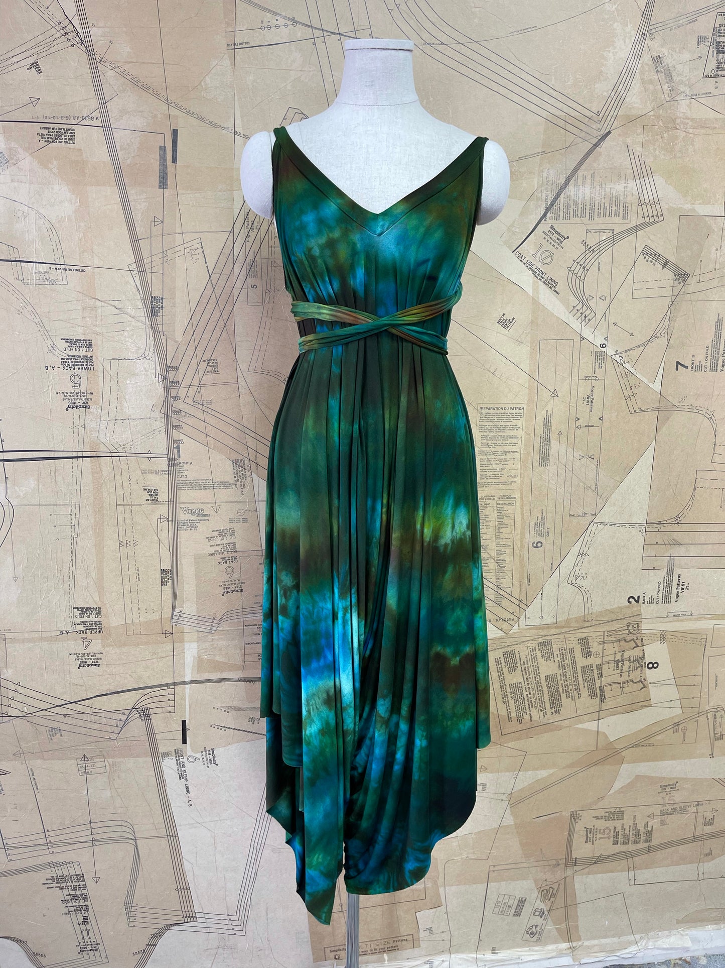 Labradorite Fantail Jumpsuit/Dress