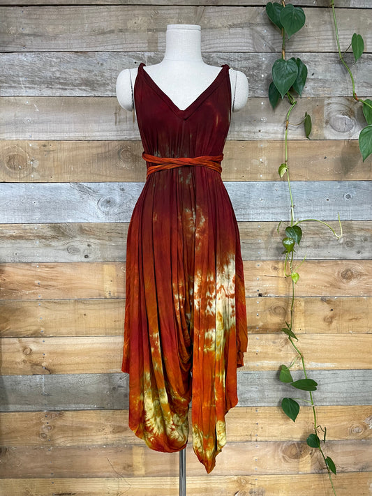 Dragonsong Fantail Jumpsuit/Dress