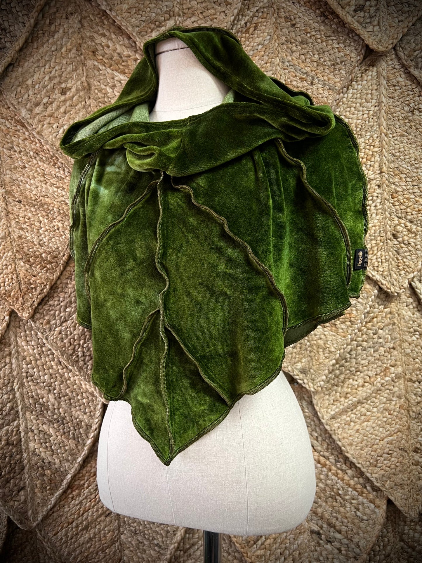 Spring Leafae Poncho