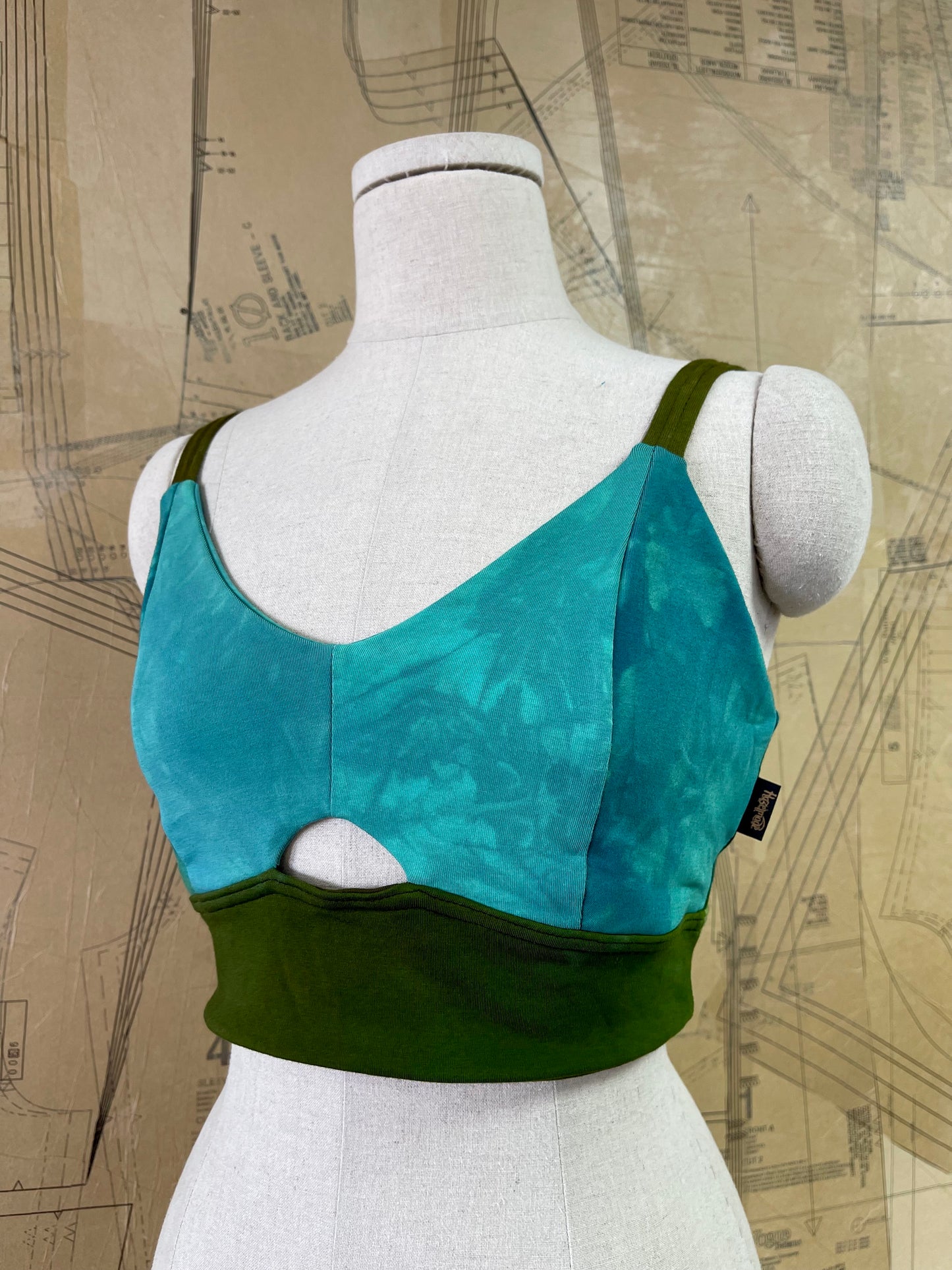 Large OOAK Bralette