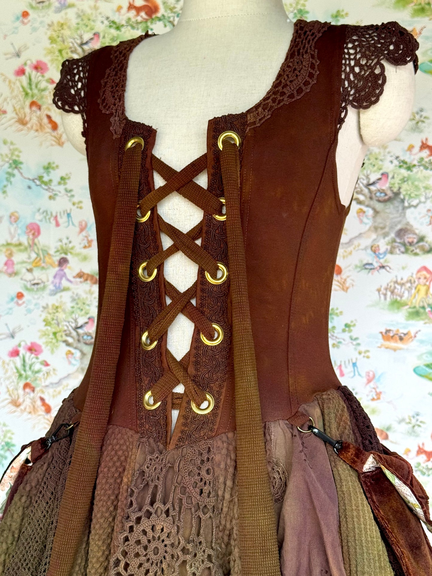 Wildcrafted Faery Pocket Dress (M)