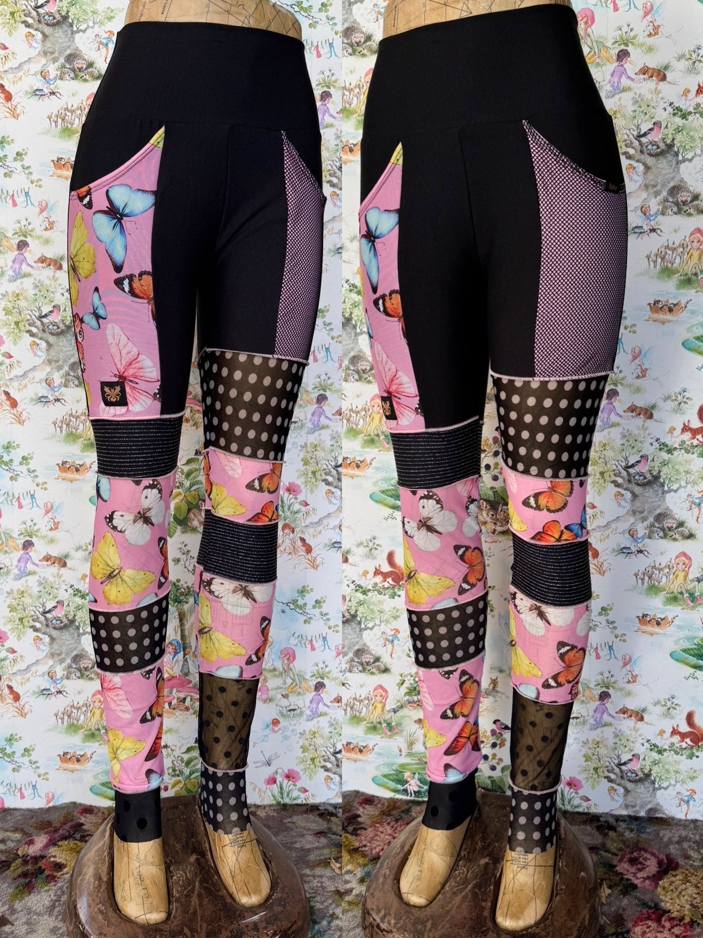 OOAK M/L Foraged Leggings – Hazelmage