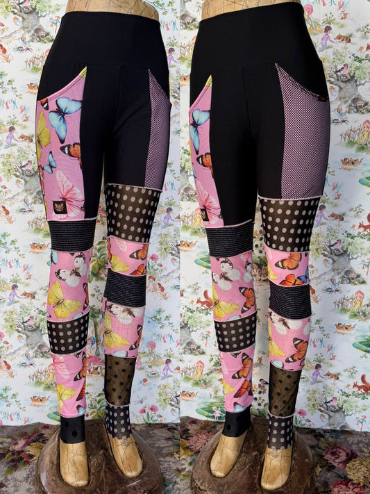 OOAK M/L Foraged Leggings