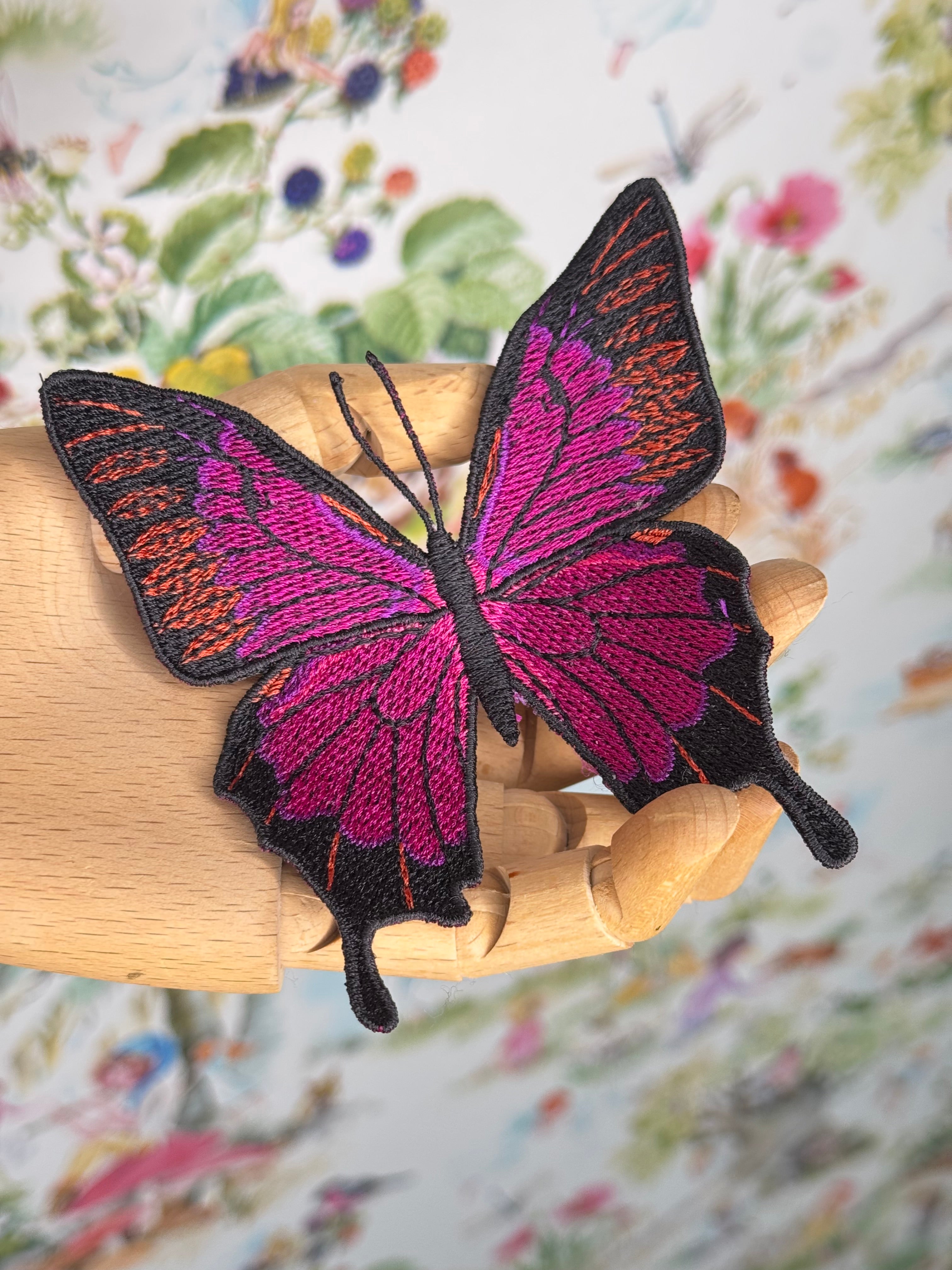 OOAK Butterfly Pin - Large – Hazelmage
