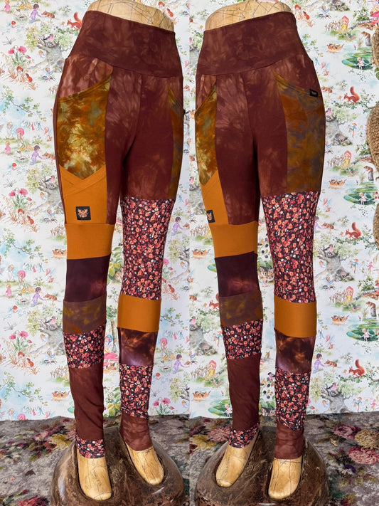 OOAK M/L Foraged Leggings