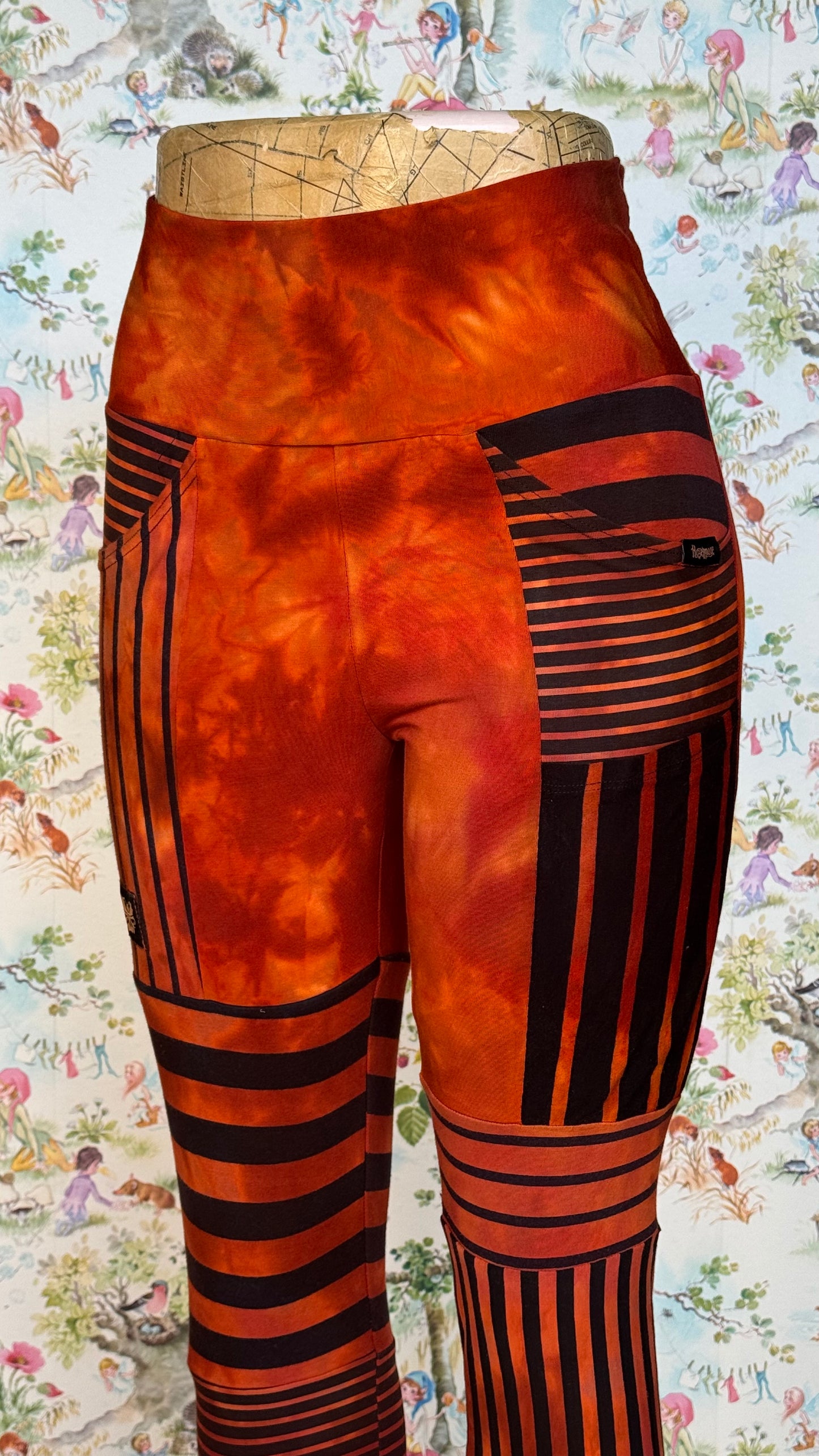 OOAK M/L Foraged Leggings