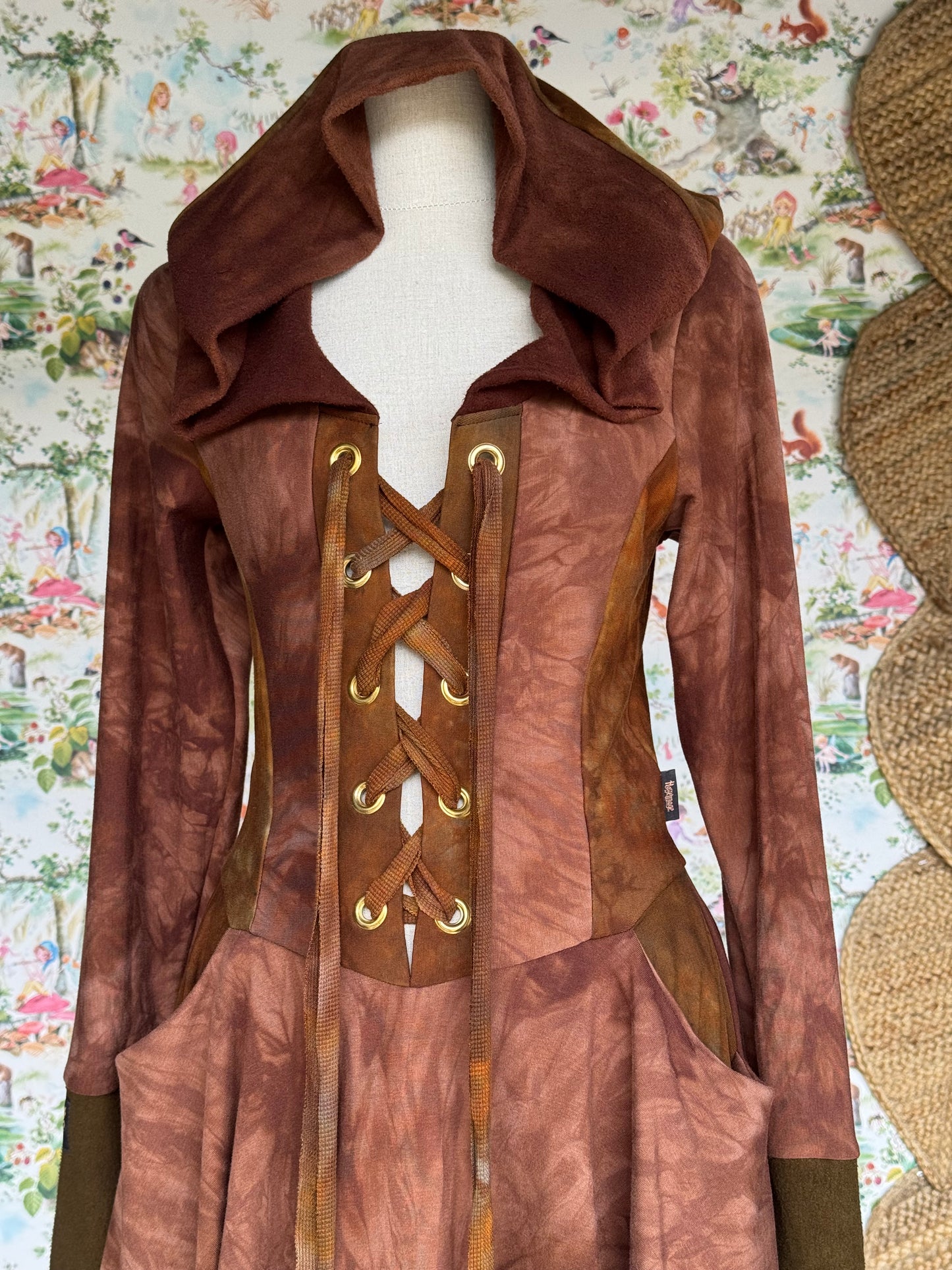 OOAK {M} Earthbound Pukeko Dress