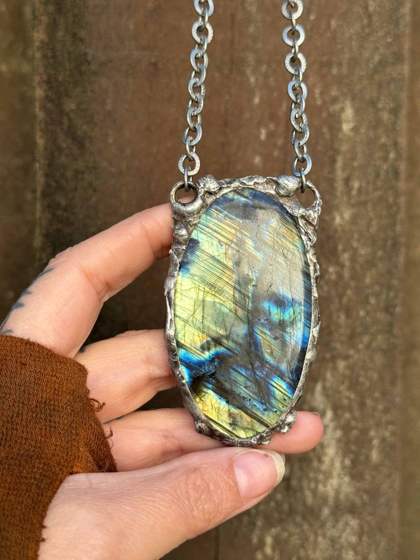 Labradorite Amulet
