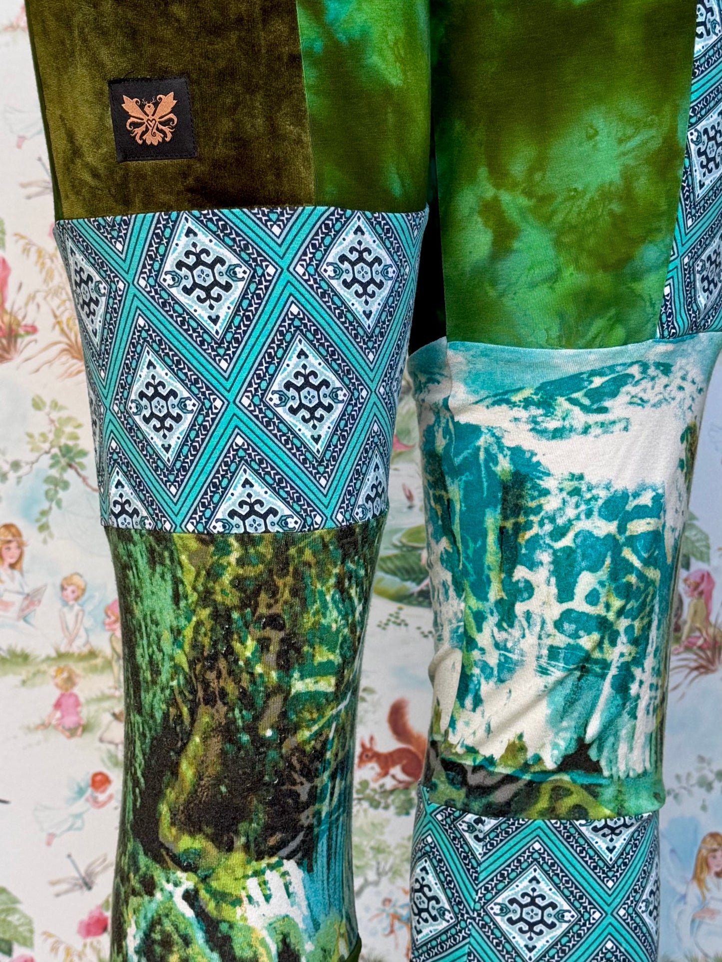 OOAK L/XL Foraged Leggings