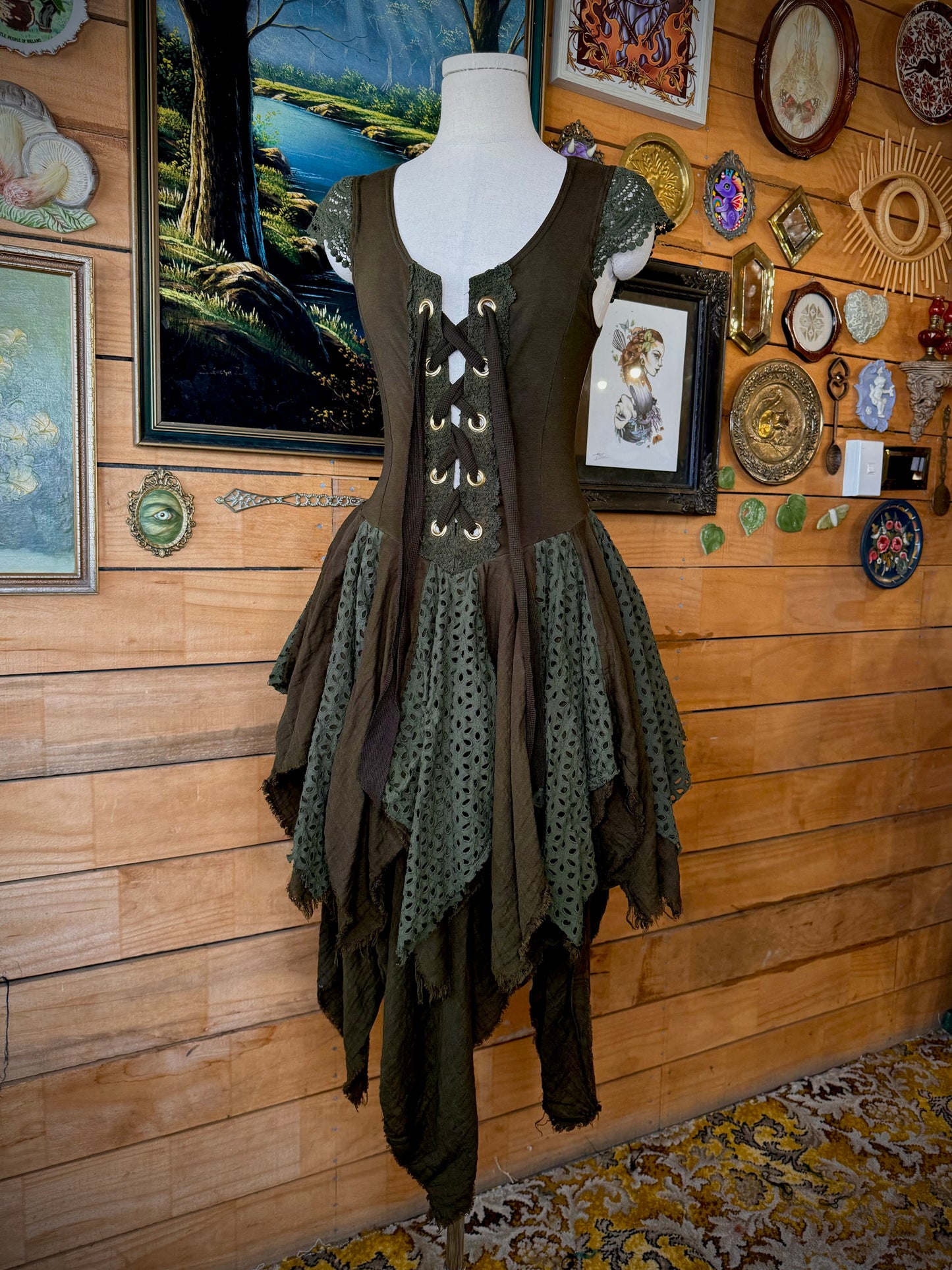 Wildcrafted Fae Dress (L)