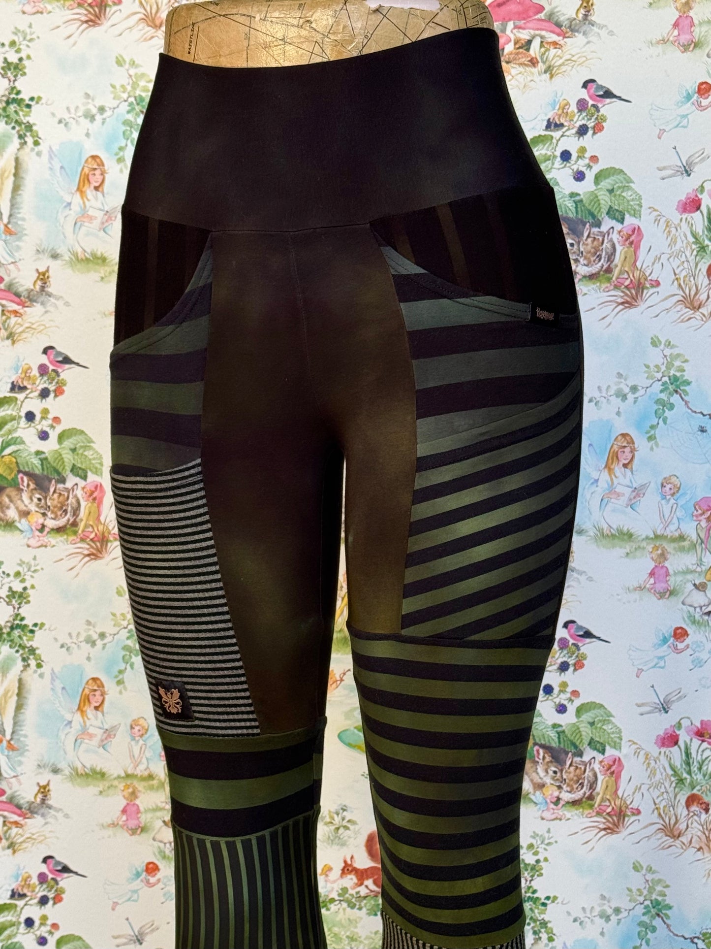 OOAK S/M Foraged Leggings