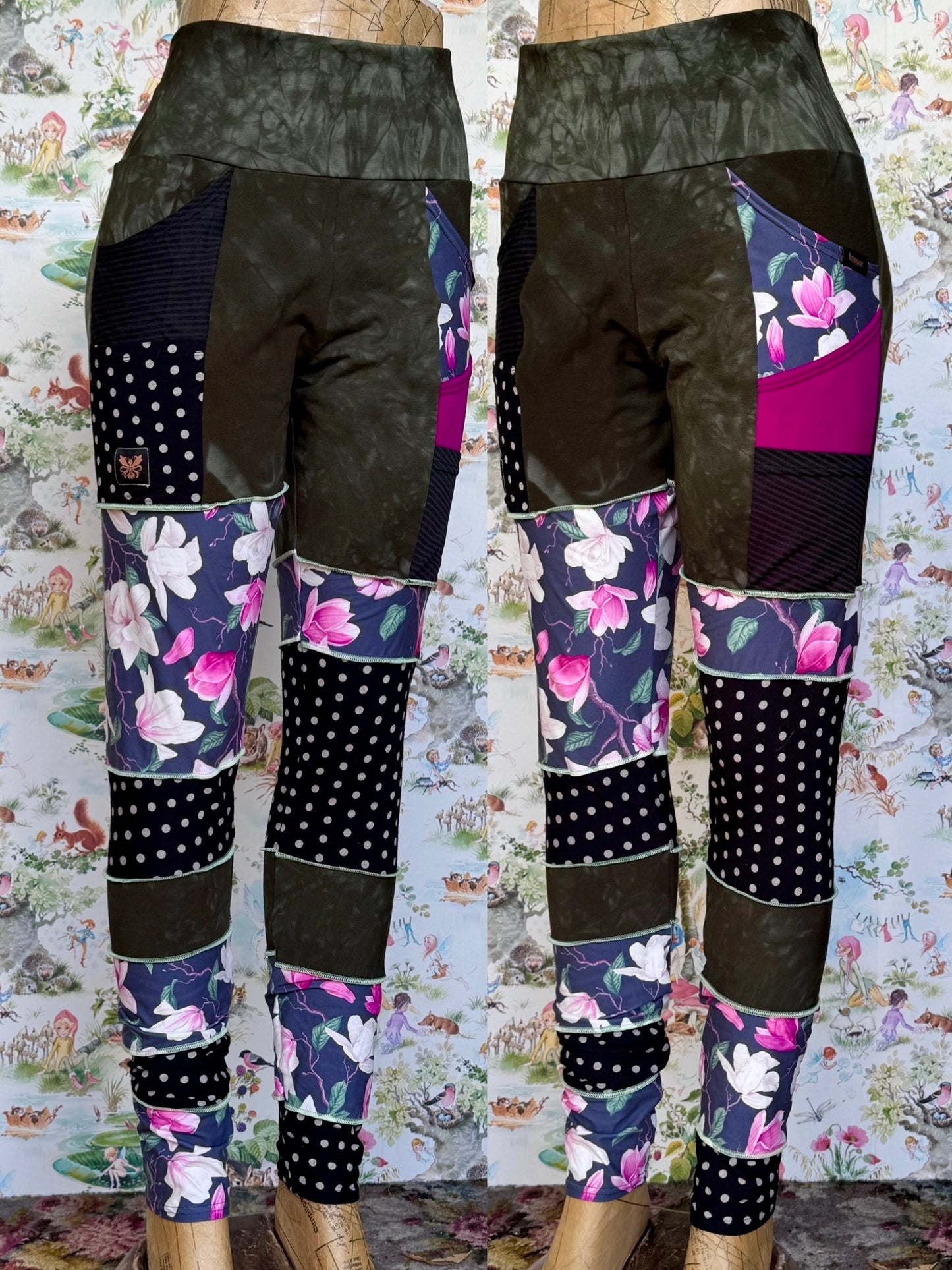OOAK XL/XXL Foraged Leggings