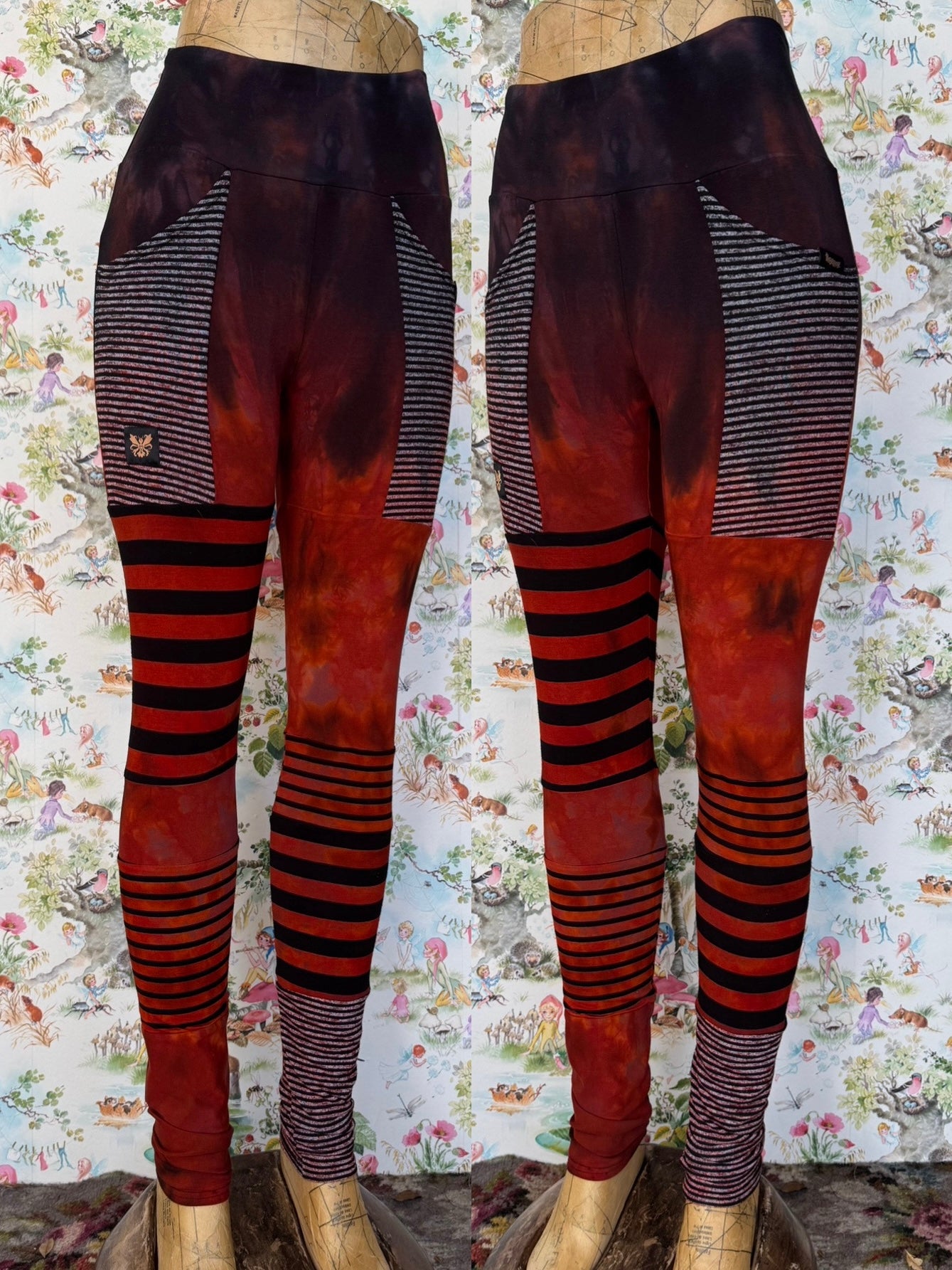 OOAK M/L Foraged Leggings