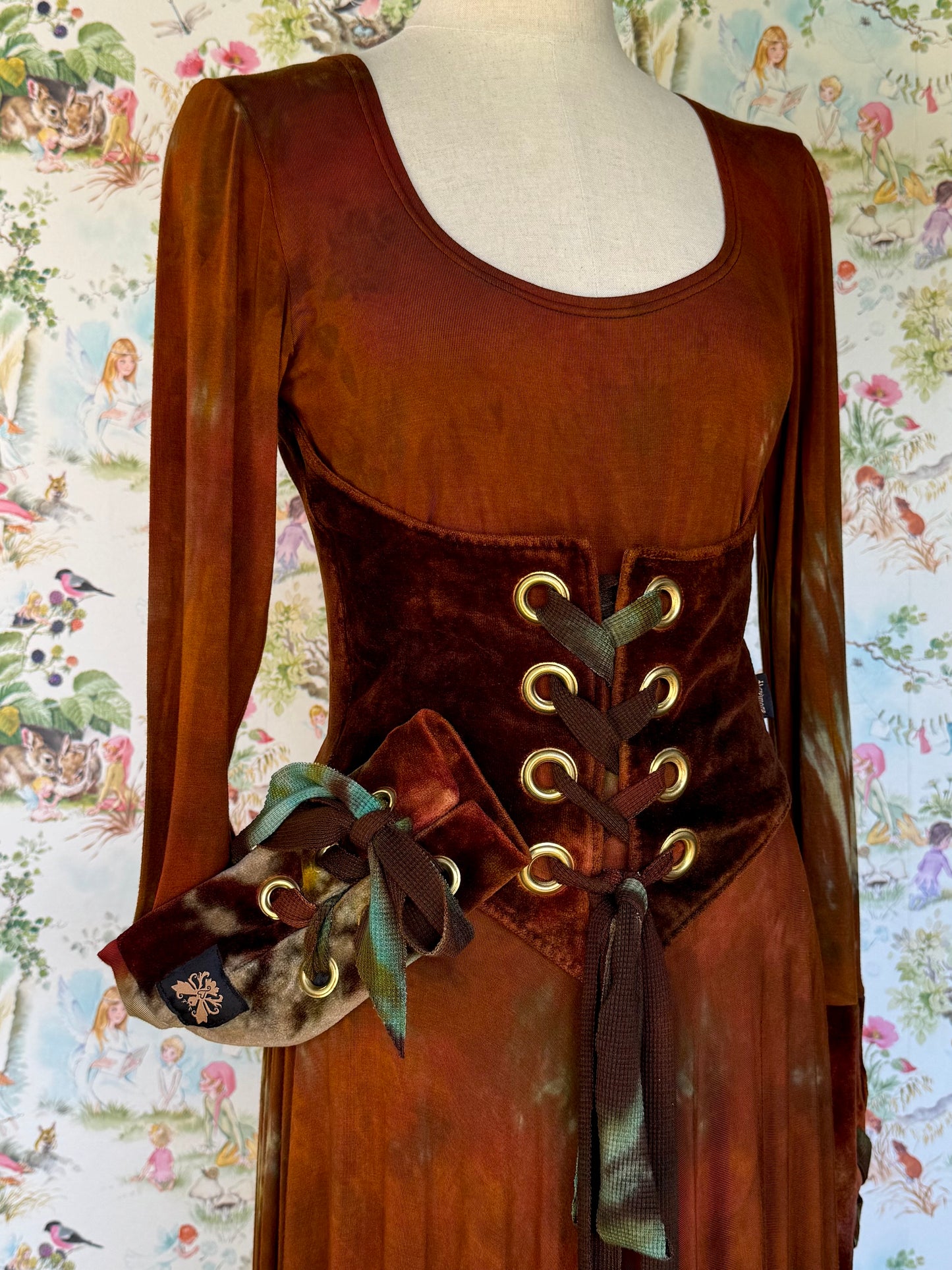 Forest Undergrowth Kererū Dress