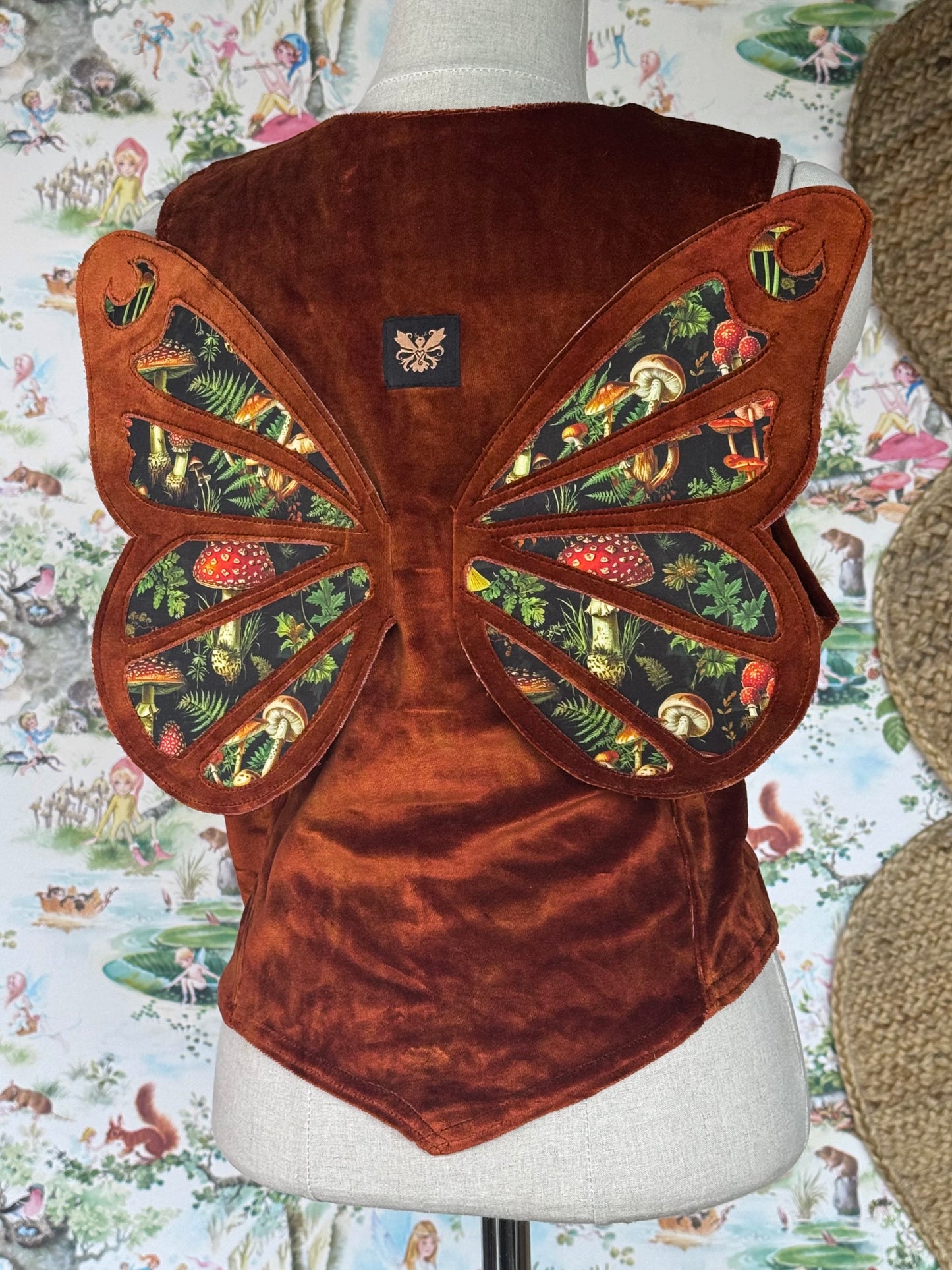 Rustshroom Faewing Vest