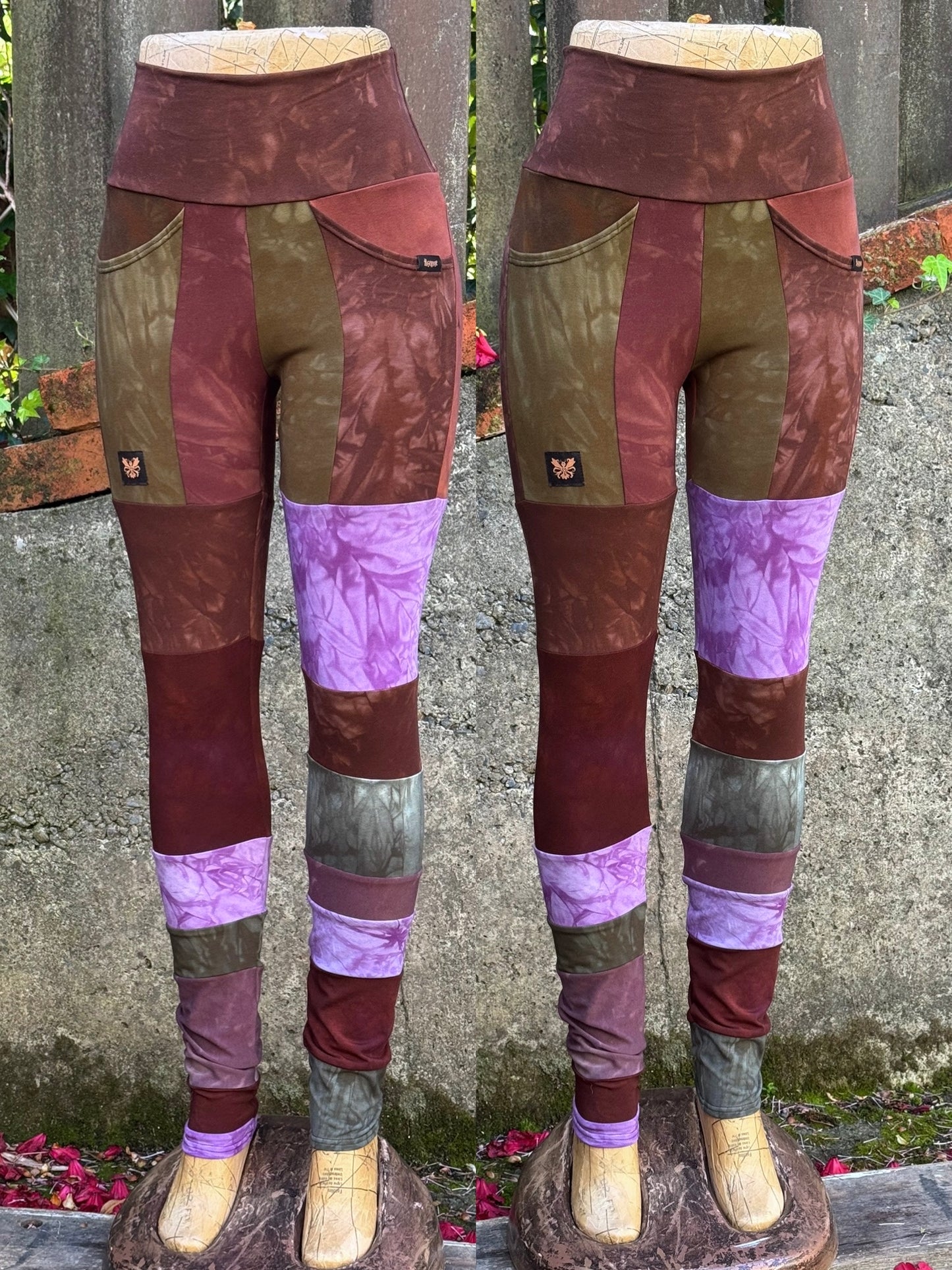 OOAK M/L Bellbird Leggings