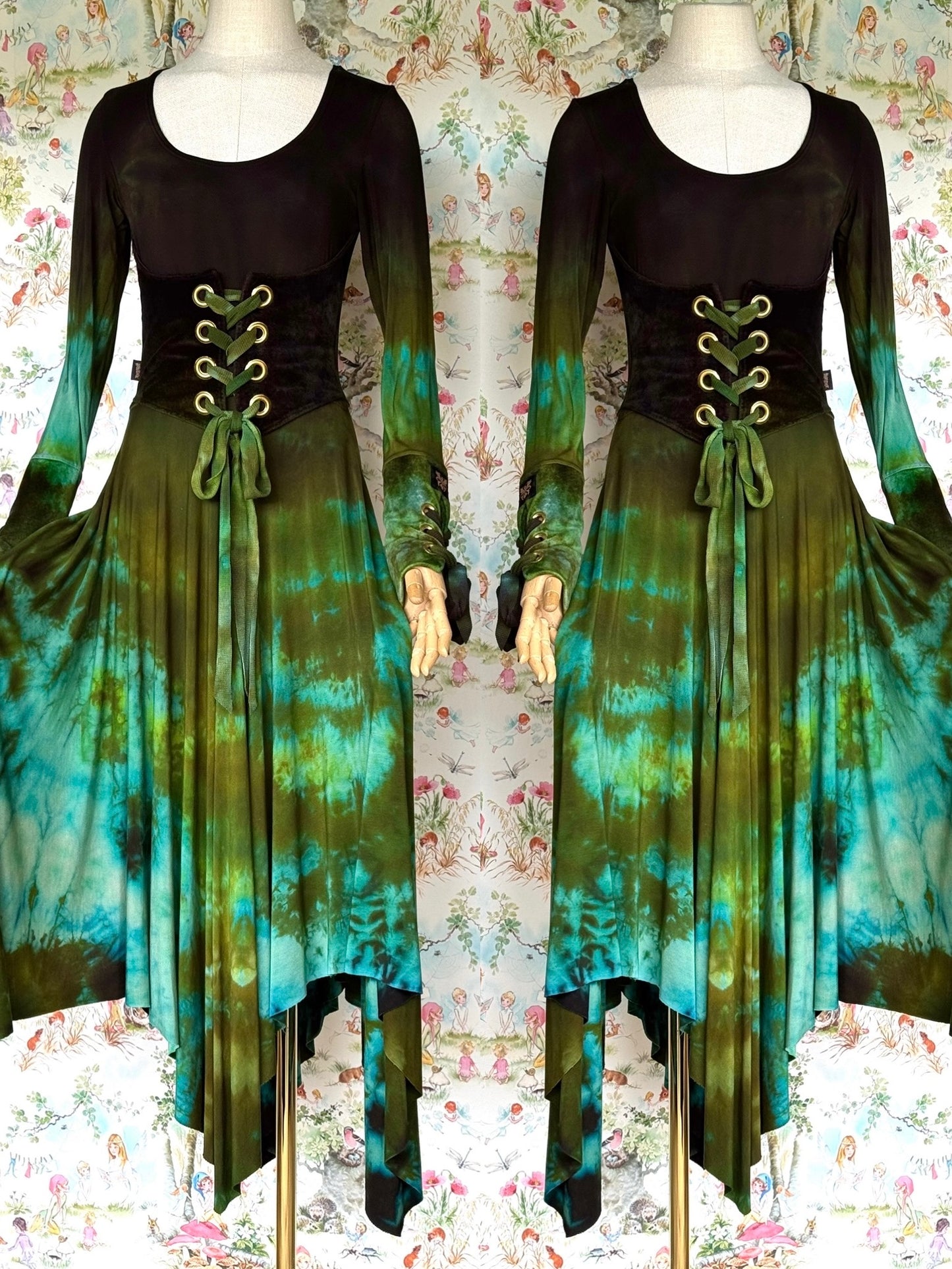 Dark Labradorite Kererū Dress