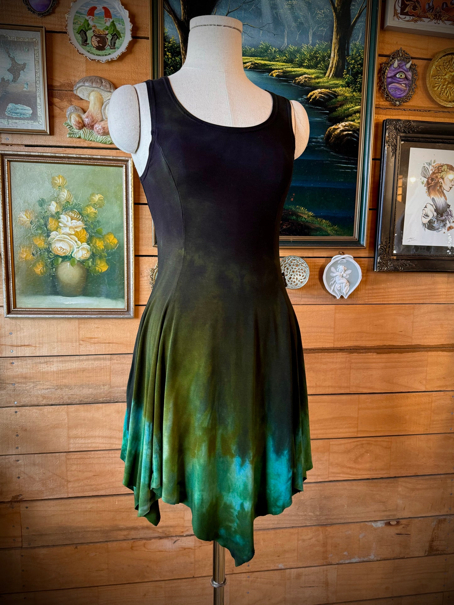 Dark Labradorite Fae Dress