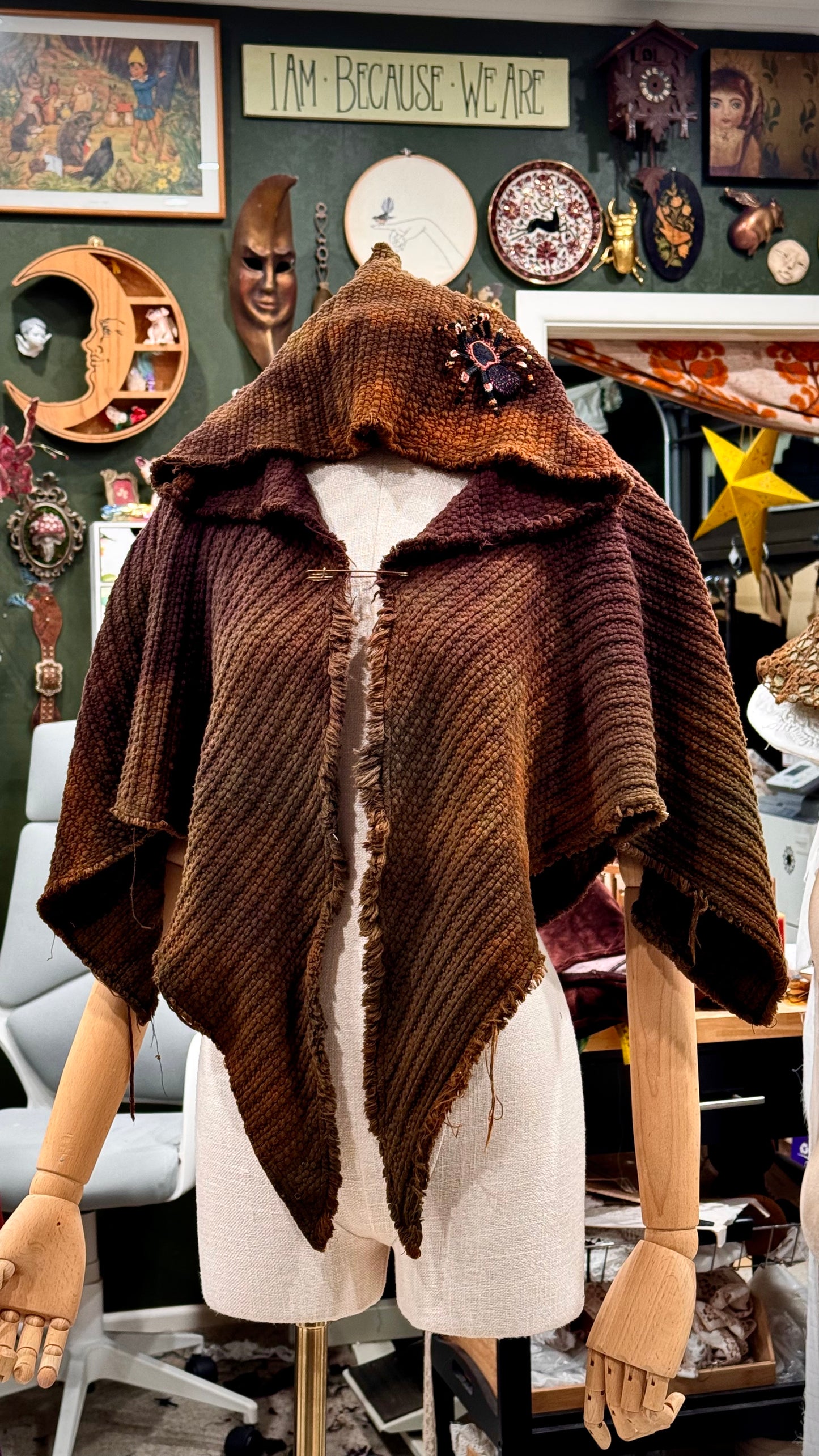 Ancient Rust Halfling Cape