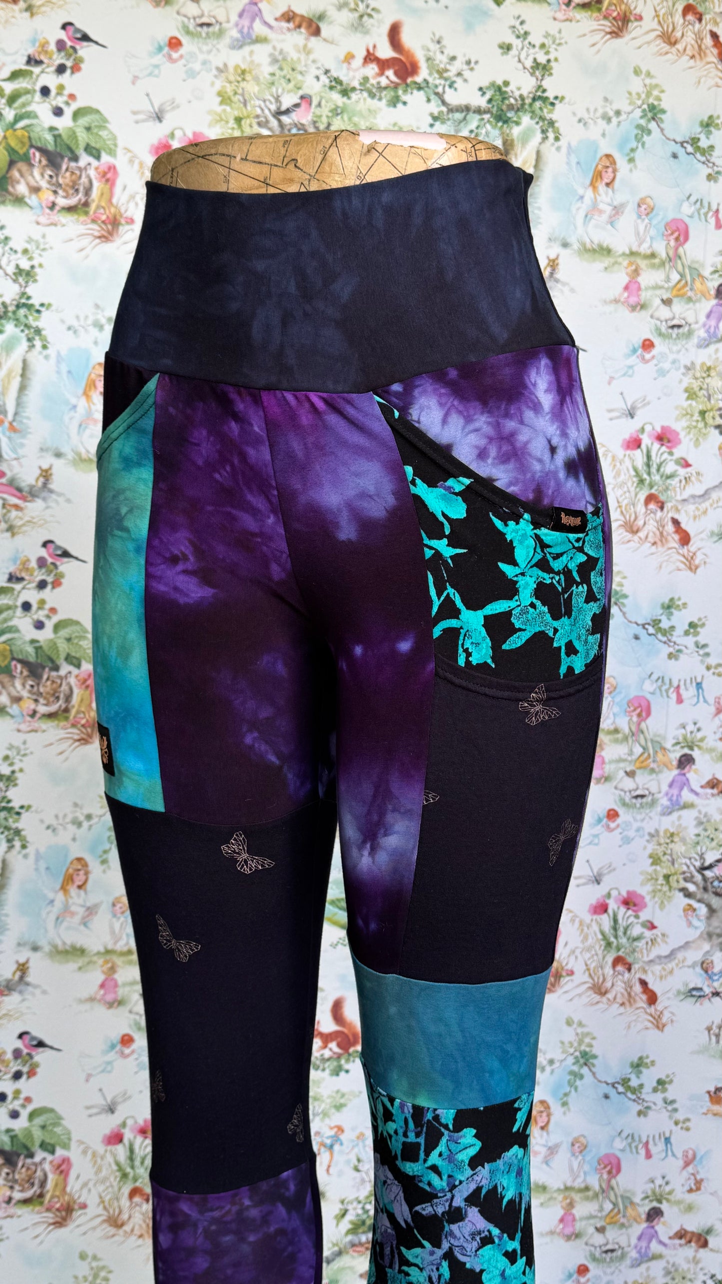 OOAK M/L Foraged Leggings