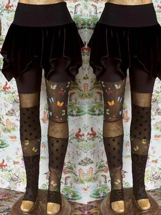 OOAK M/L Foraged Leggings