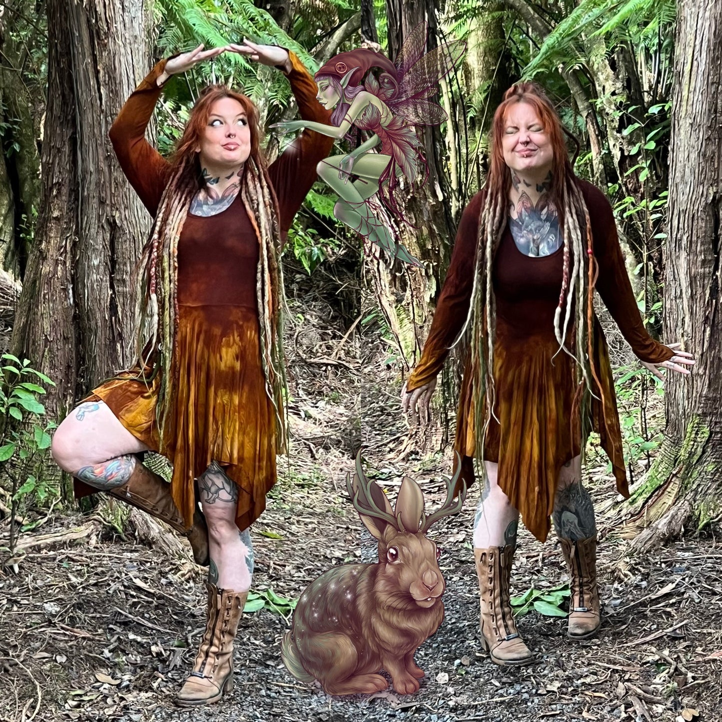 Desert Dusk Pixie Dress