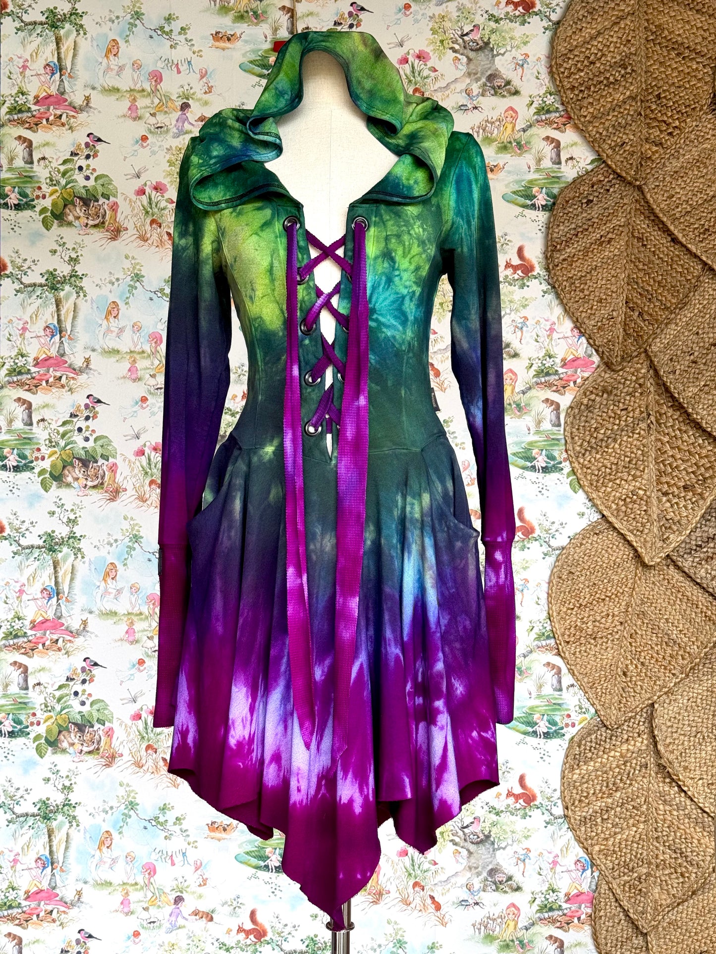 Fluorite Pukeko Dress
