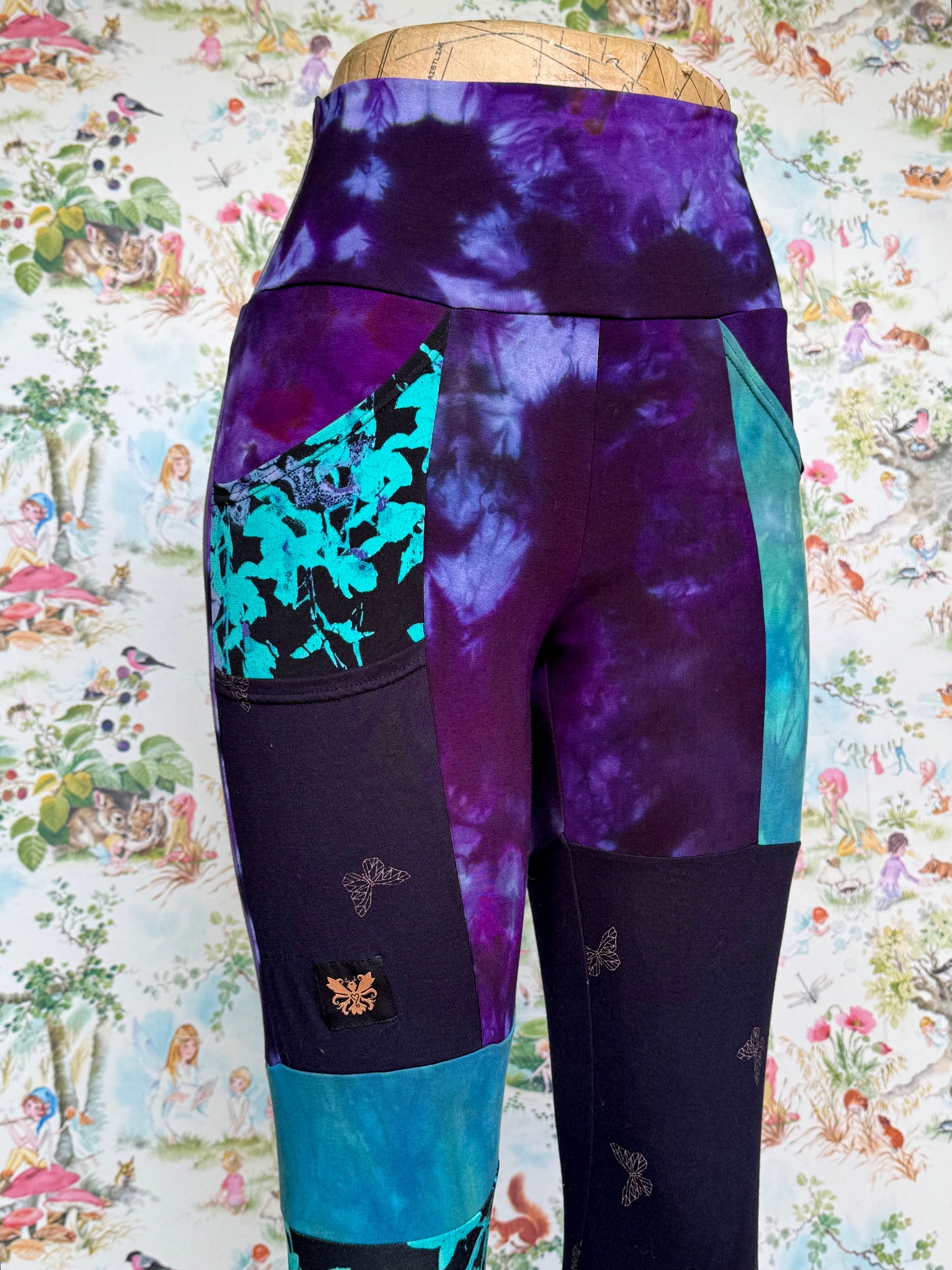 OOAK M/L Foraged Leggings