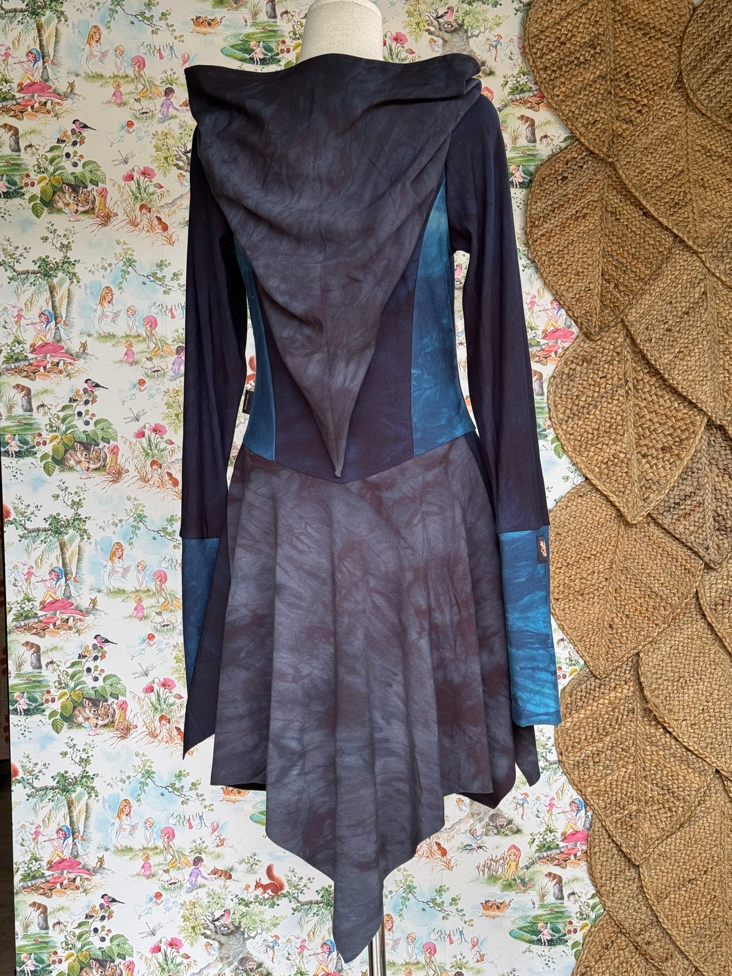 OOAK {L} Nightling Pukeko Dress