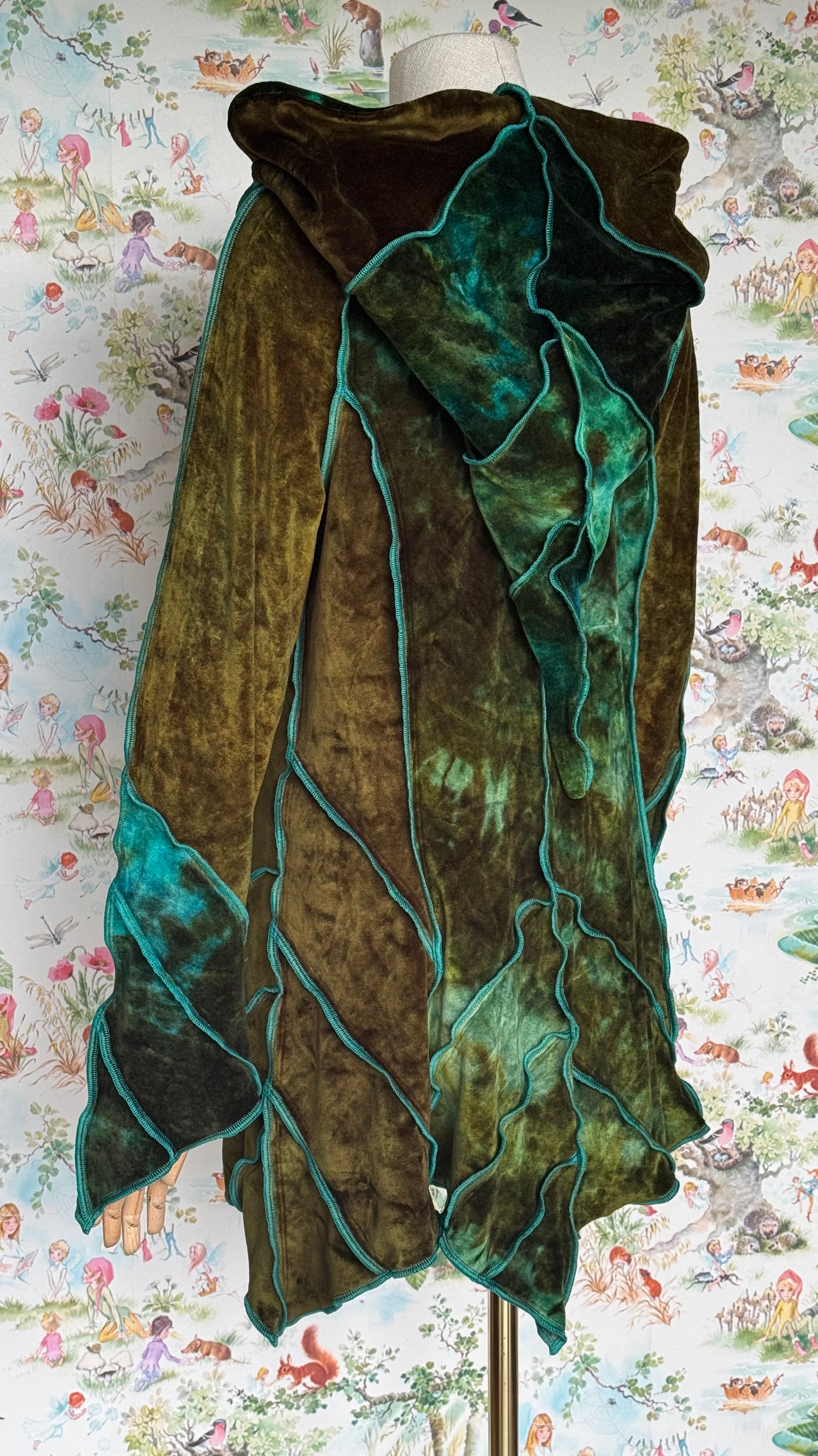 Velour OOAK Leafae Cardi (L)