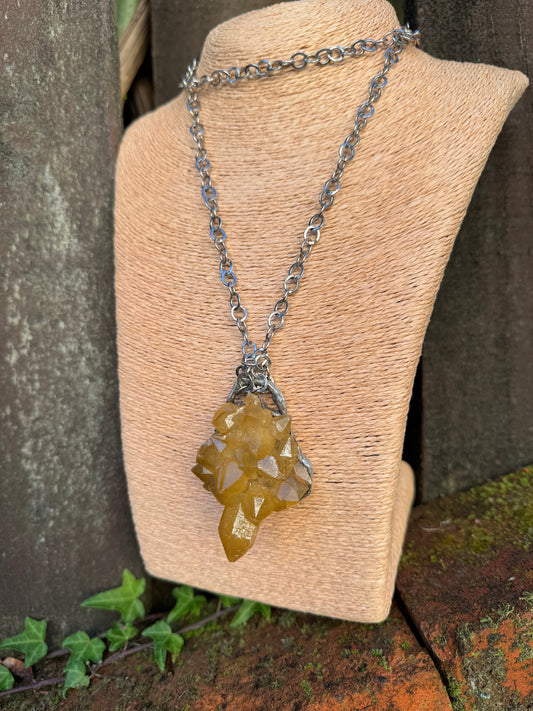 True Citrine Amulet
