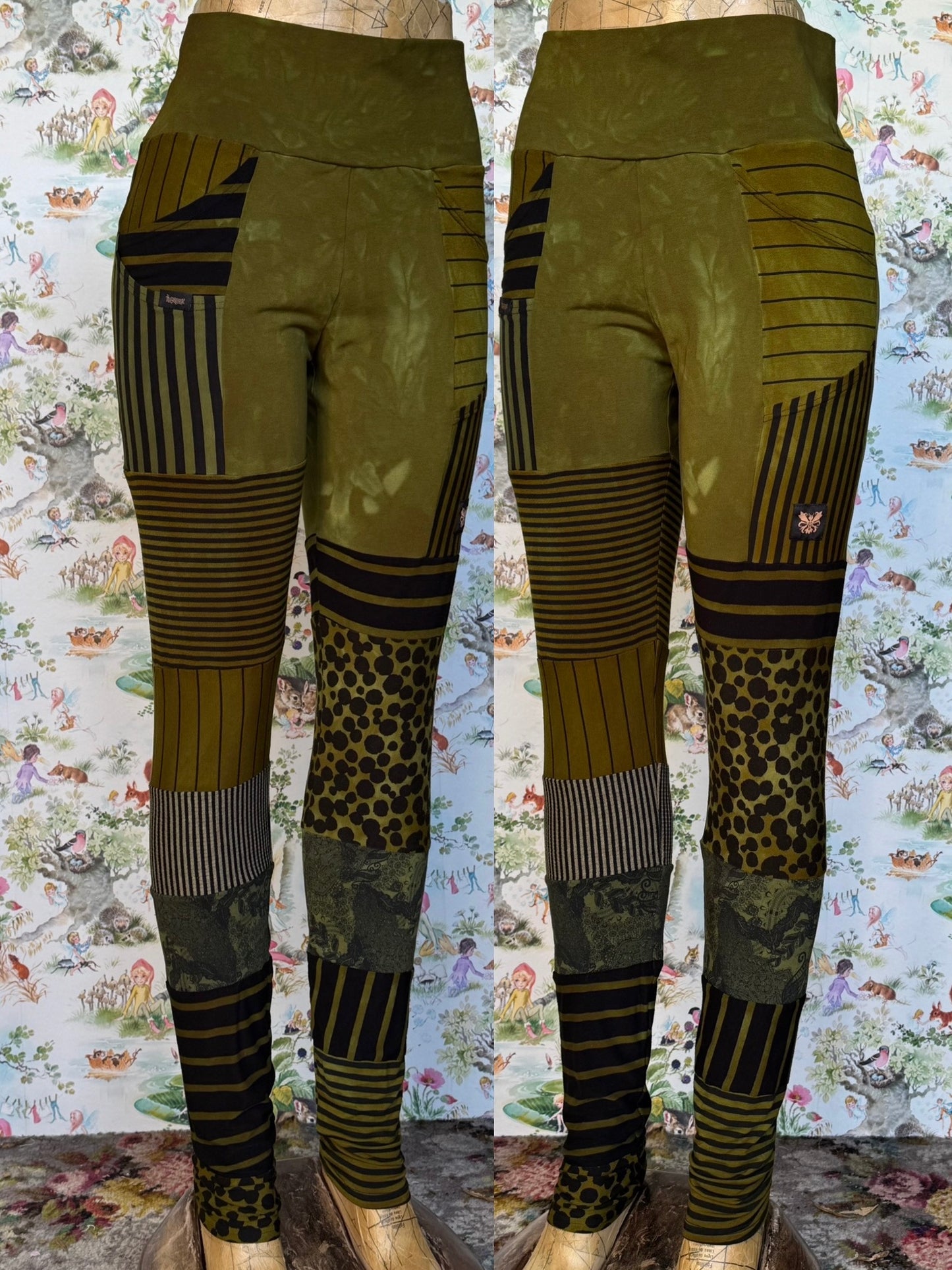 OOAK XL/XXL Foraged Leggings