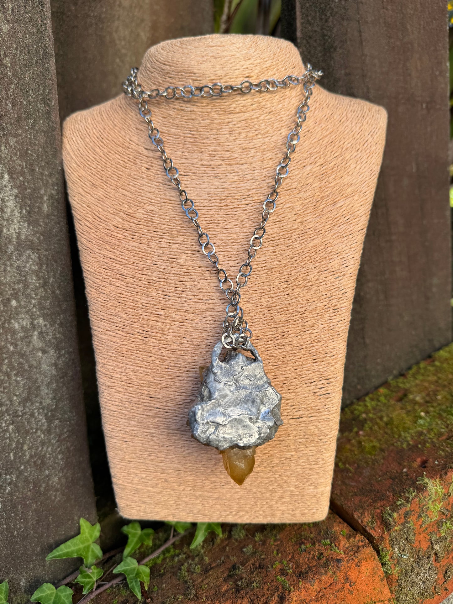 True Citrine Amulet