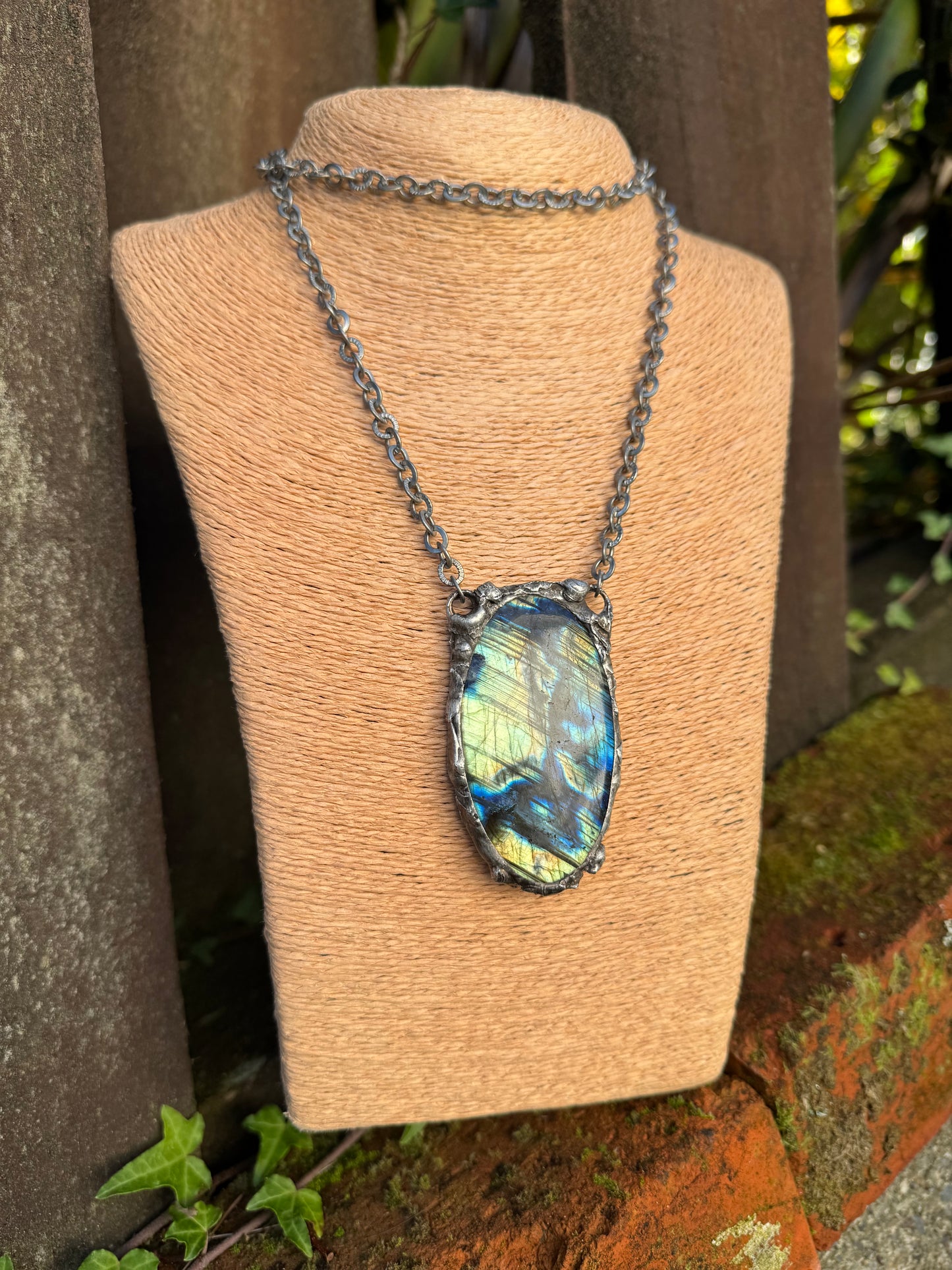 Labradorite Amulet