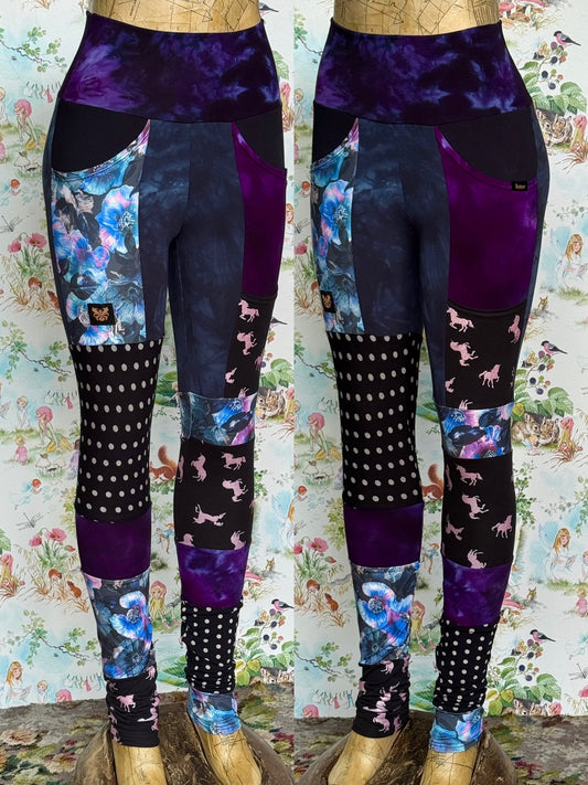 OOAK S/M Foraged Leggings