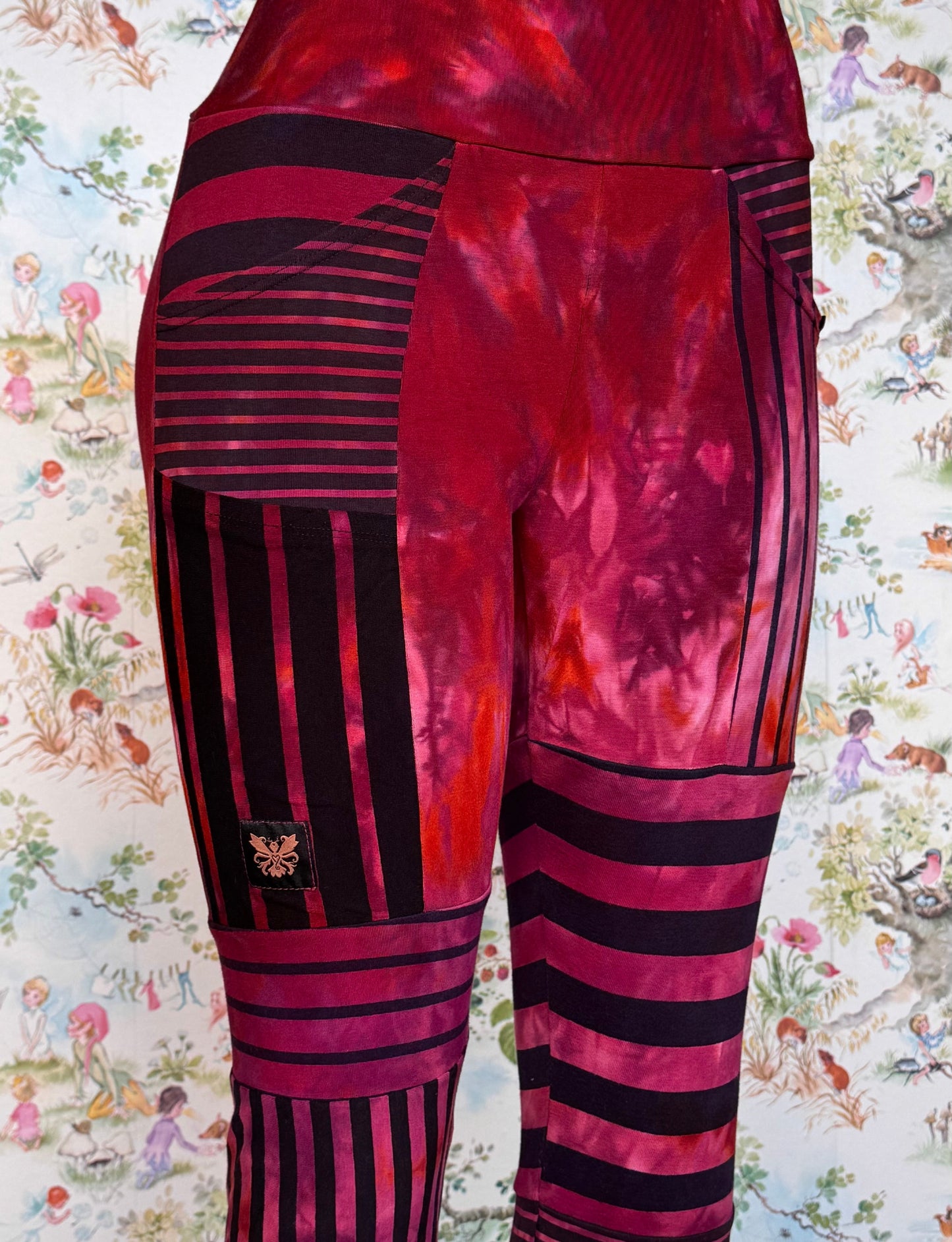 OOAK M/L Foraged Leggings