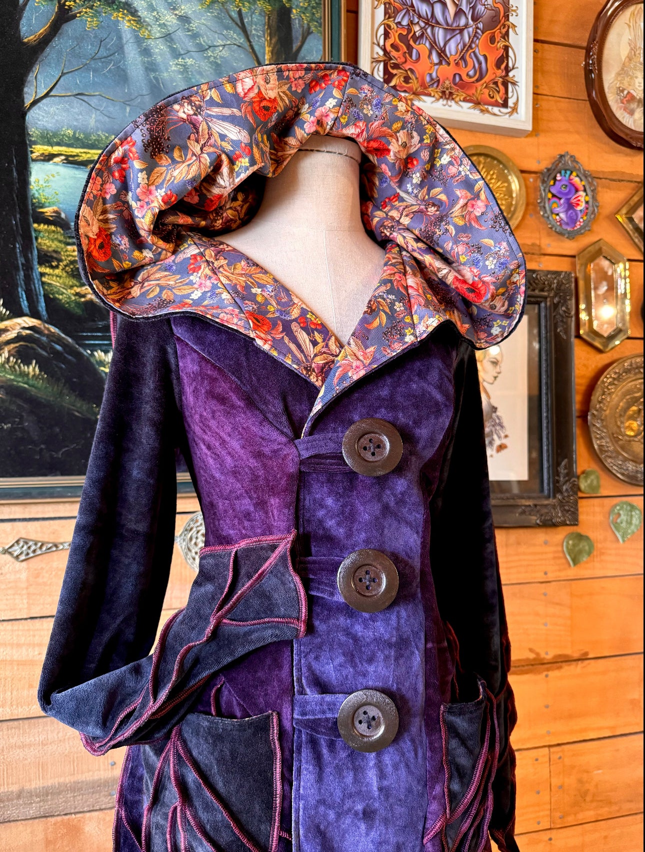 Nightberry Leafae Pixie Coat