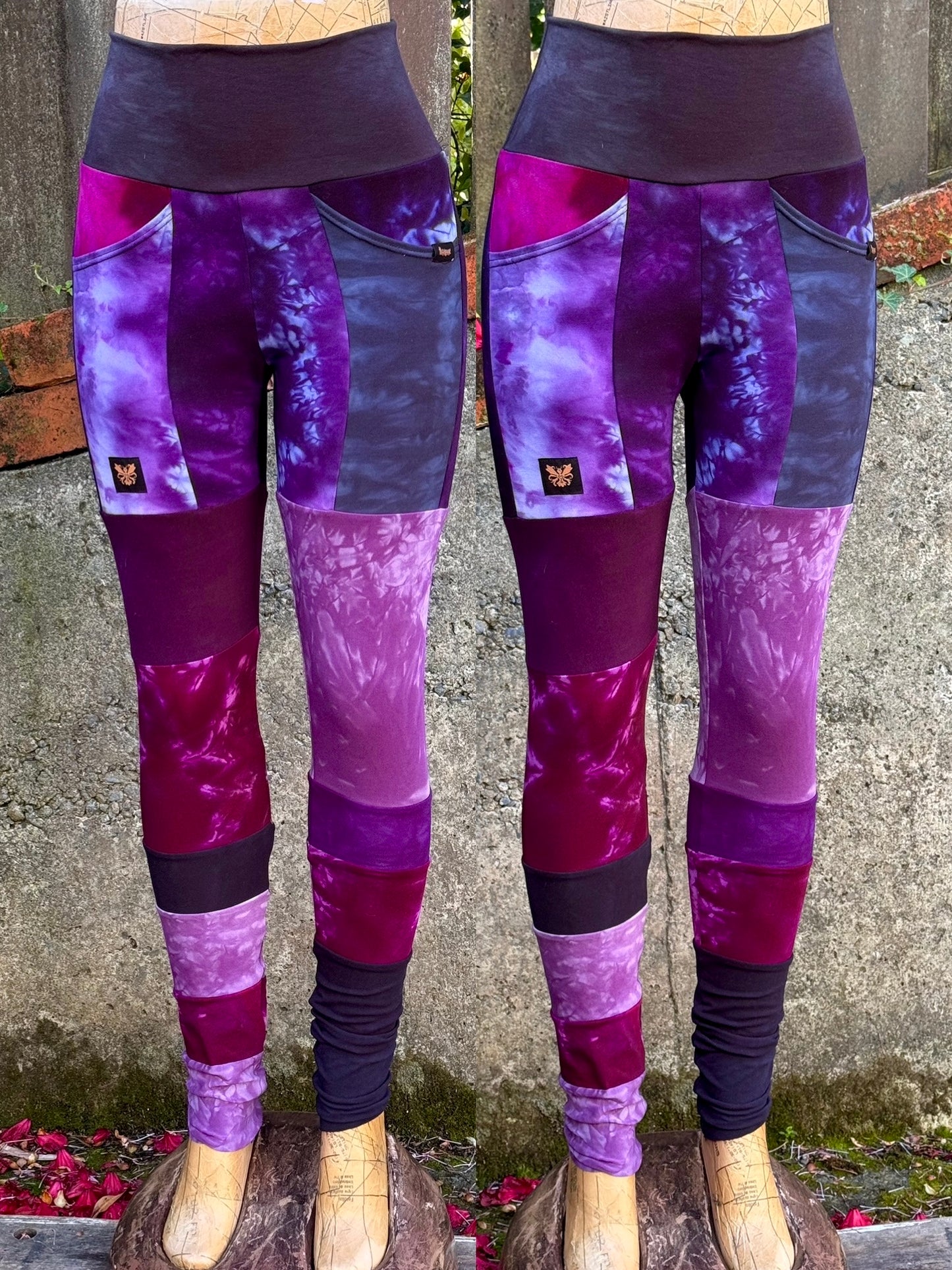 OOAK M/L Bellbird Leggings