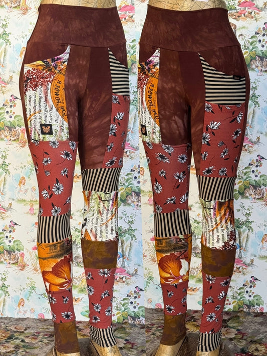 OOAK S/M Foraged Leggings
