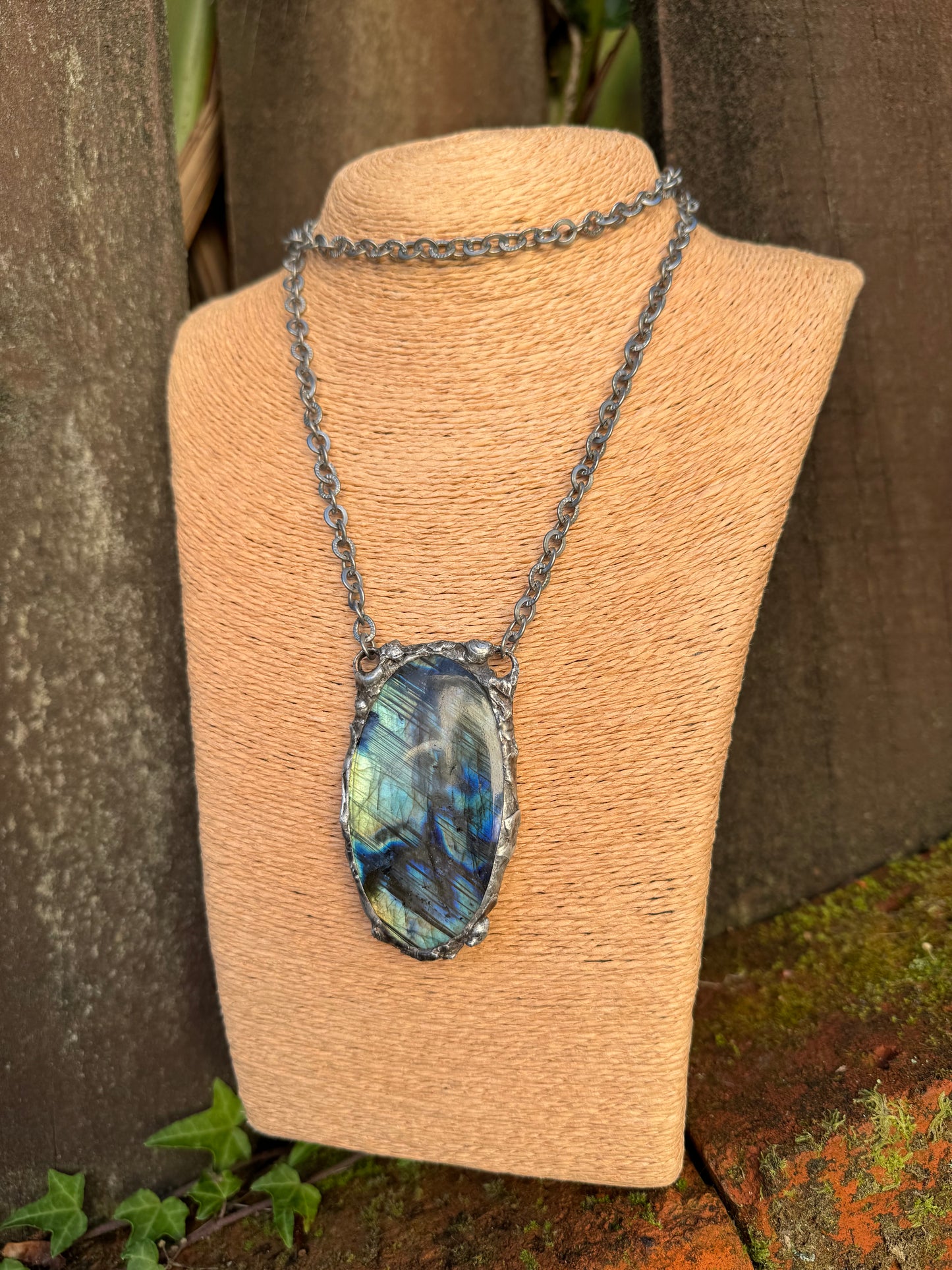Labradorite Amulet