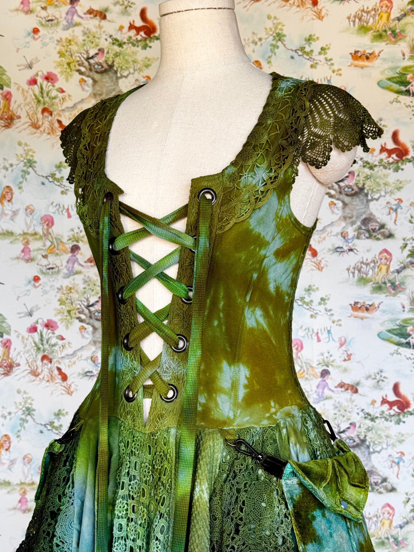 Wildcrafted Faery Pocket Dress (S)